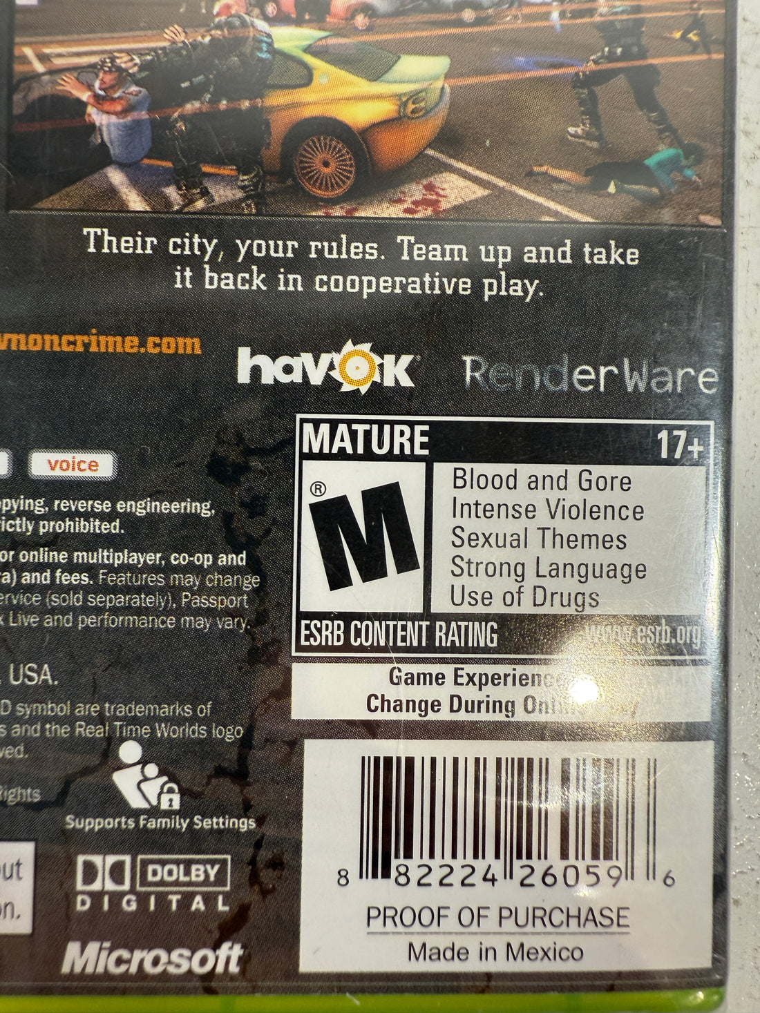 Crackdown, XBOX, 2007, – Sealed Halo 3 Beta Edition