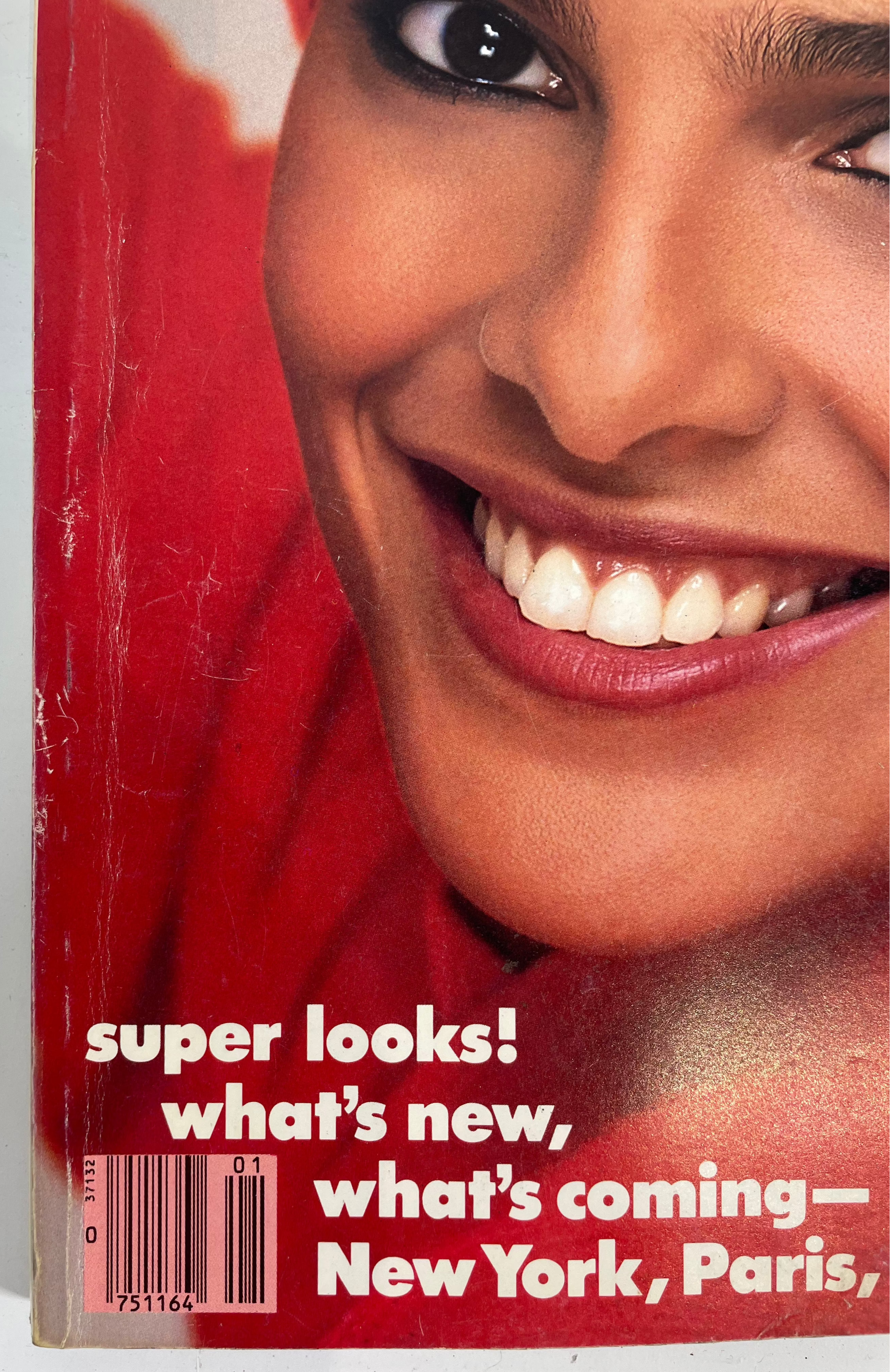 Vogue Magazine, July 1985 ,“80s Charm” Edition | Shari Belafonte Cover | New Romantics & Fashion Ad