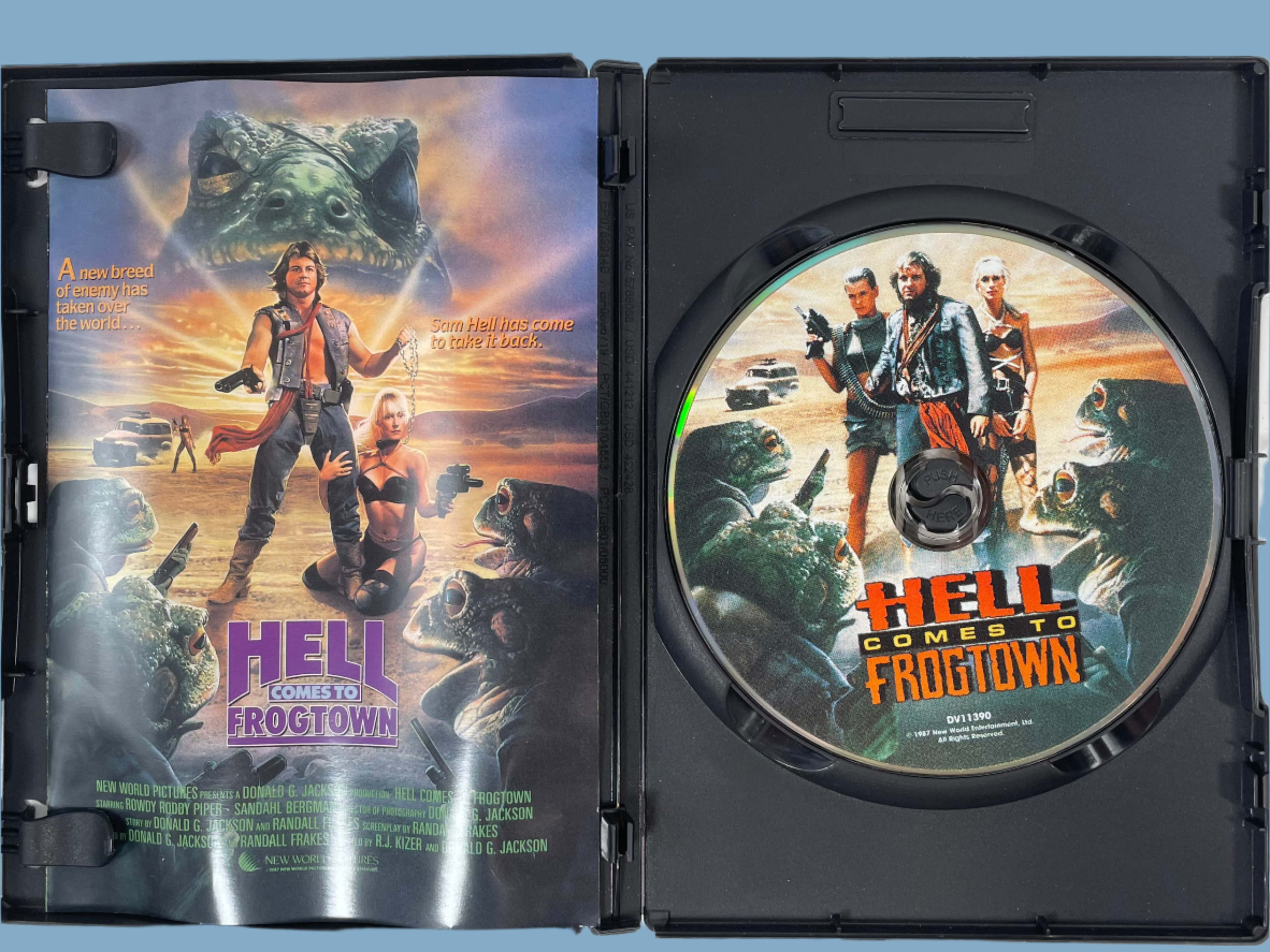 Hell Comes to Frogtown (DVD, 1987) Roddy Piper WWF WWE Cult Classic OOP