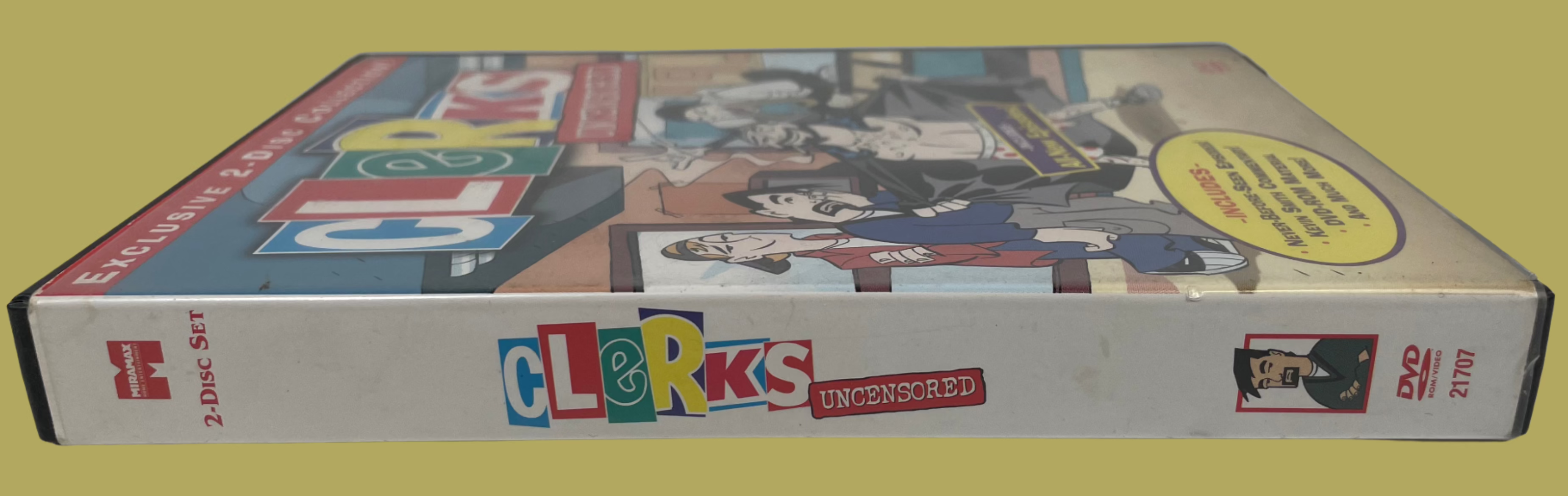 Clerks: Uncensored (2003 DVD) – 2-Disc Animated Series Set