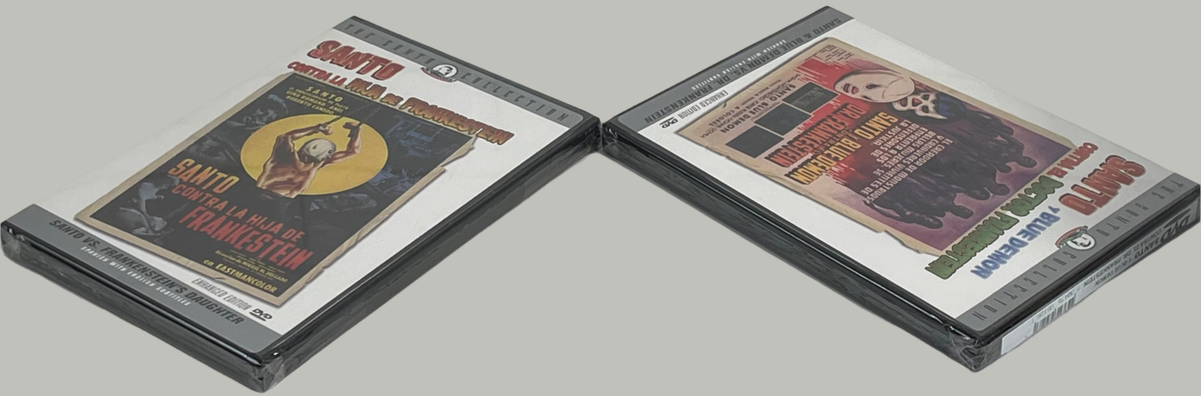 Coffret Santo et les Monstres – Volume 1 (coffret 4 DVD) | Classique d'horreur mexicain rare