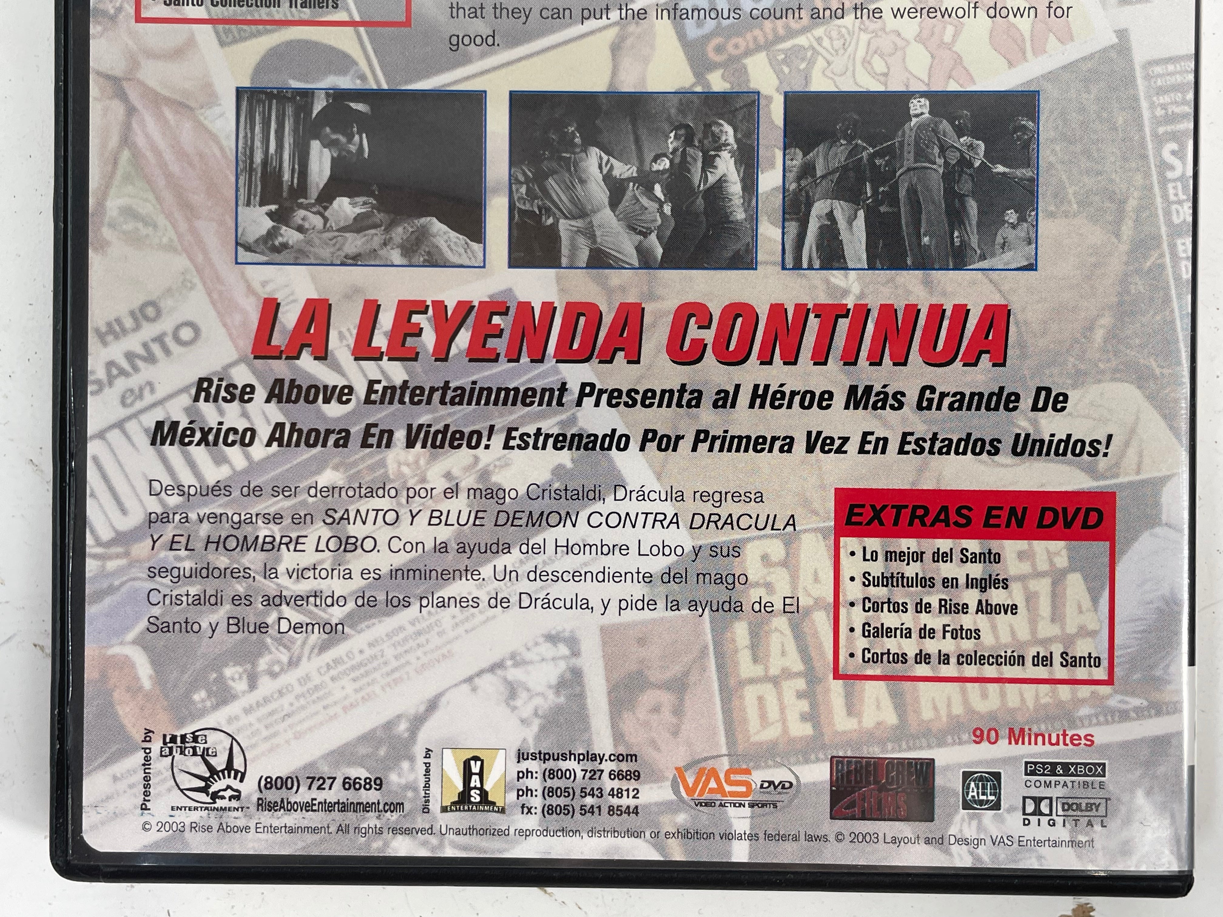 Coffret Santo et les Monstres – Volume 1 (coffret 4 DVD) | Classique d'horreur mexicain rare