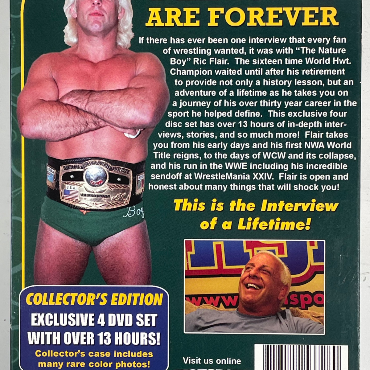 Diamonds Are Forever: The Ric Flair Story (DVD) | Classic Wrestling Do ...