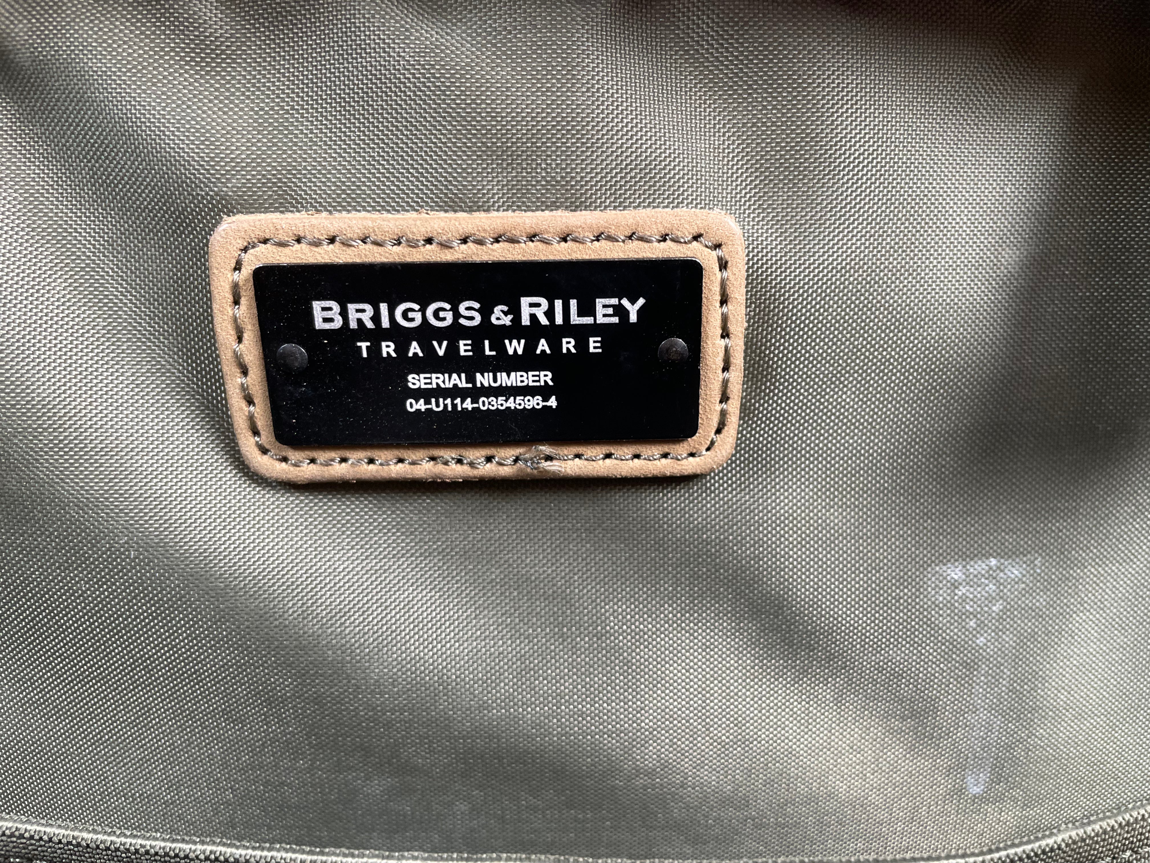 Brigs & Riley Baseline Carry-On 2 Wheel, Cabin Bag, Luggage Rolling