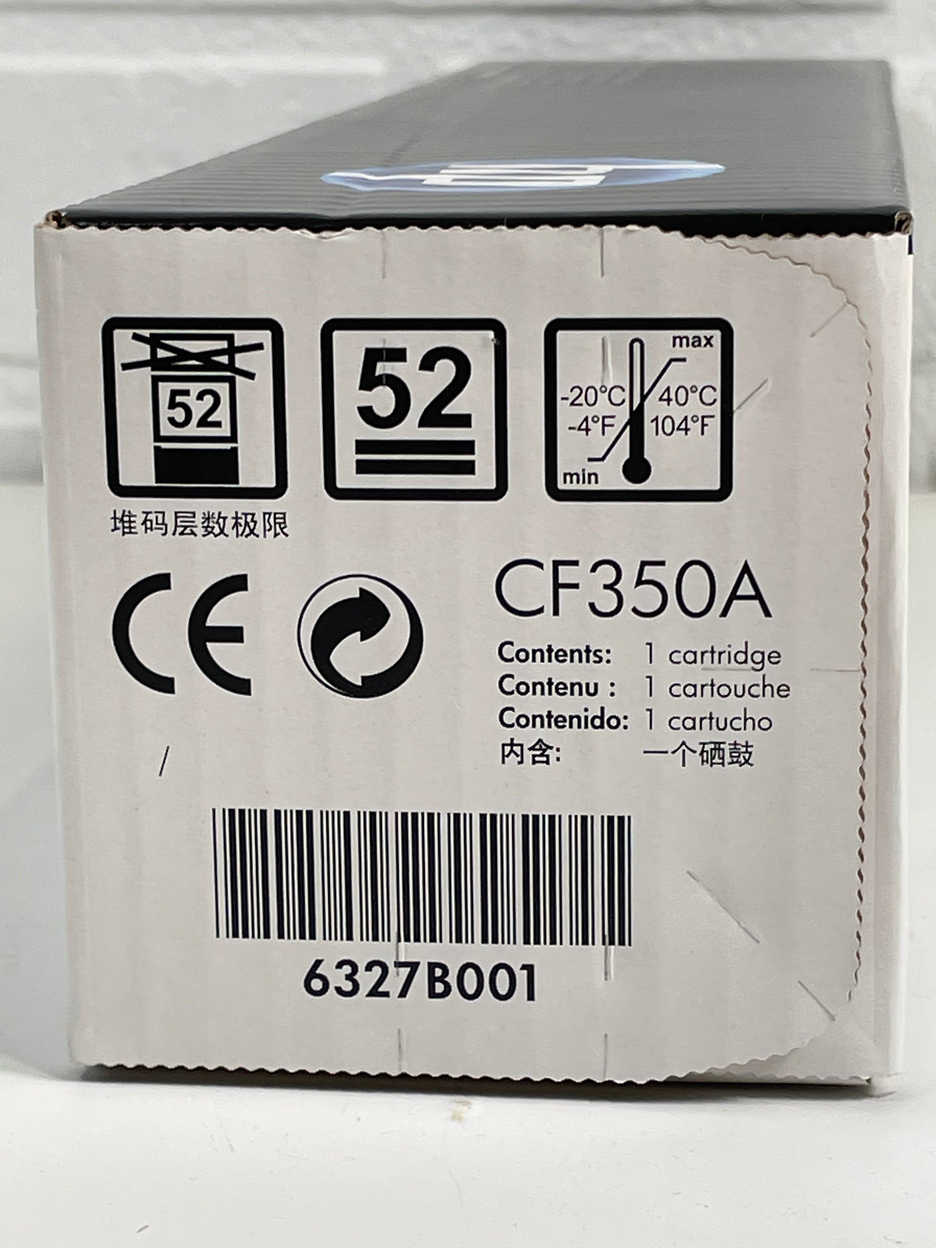 HP 130A Black LaserJet Toner Cartridge (CF350A), HP LaserJet Pro MFP M176, MFP M177