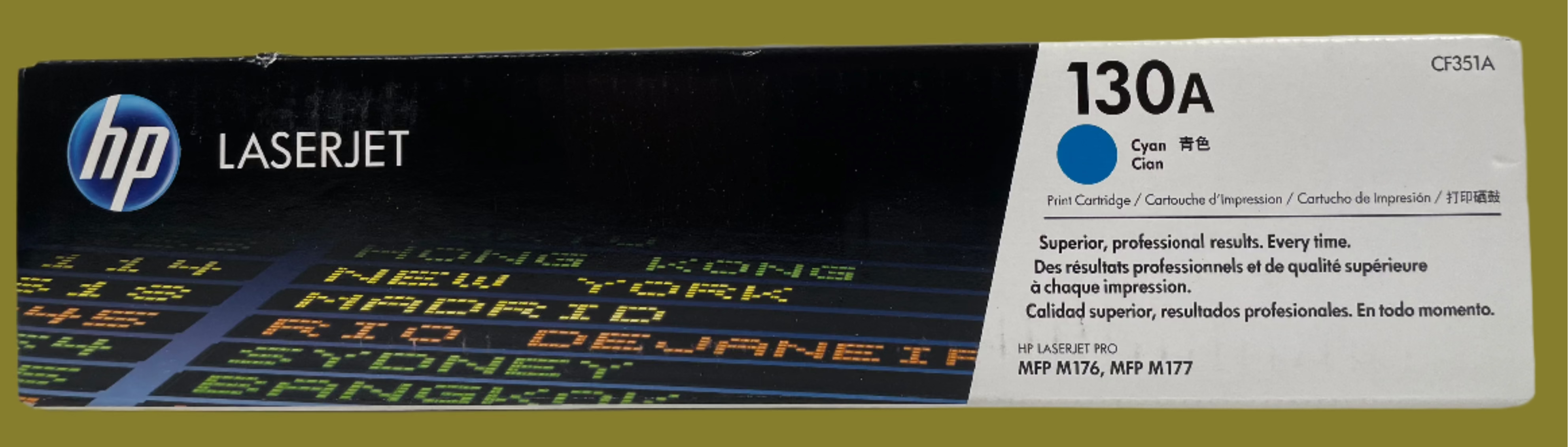 HP 130A Cyan Toner – CF351A for M176 M177 LaserJet Pro