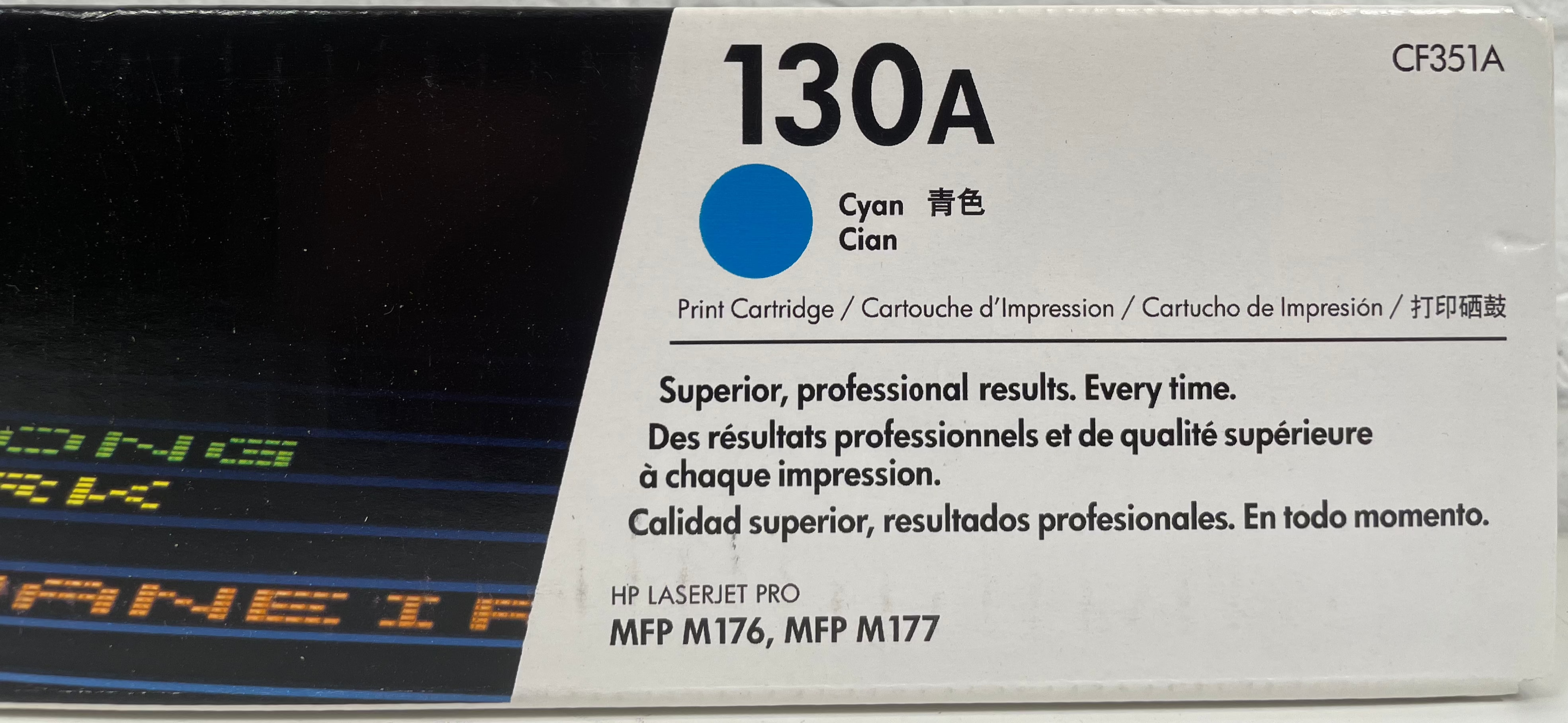 HP 130A Cyan Toner – CF351A for M176 M177 LaserJet Pro
