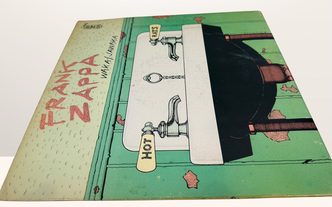 Original 1972 Canadian pressing of Frank Zappa Waka/Jawaka LP on Reprise Records. Classic jazz fusion and progressive rock vinyl collectible.