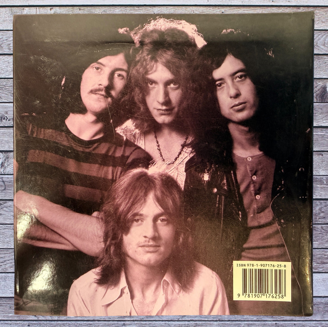 Led Zeppelin Illustrated Biography  photo book featuring 200 rare and classic images. Great collectible for rock music fans and memorabilia collectors.