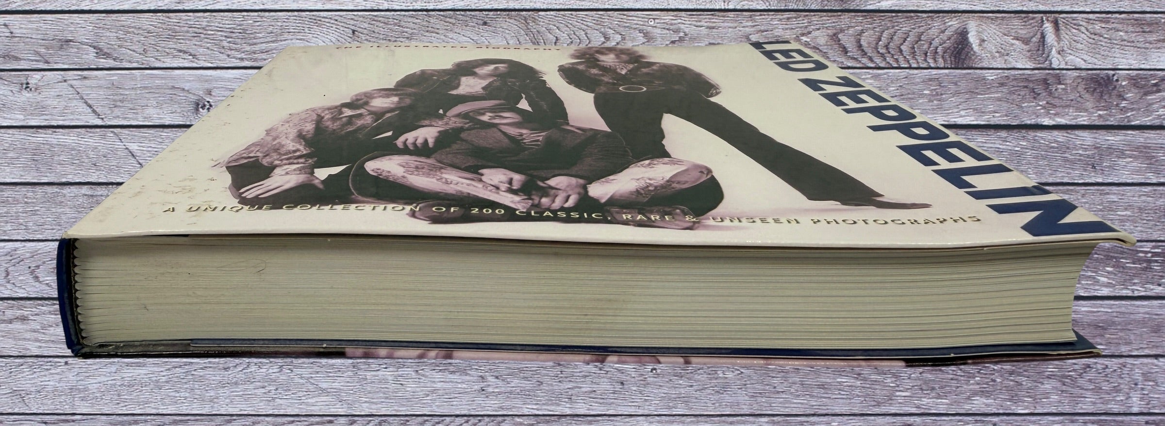  photo book featuring 200 rare and classic images. Great collectible for rock music fans and memorabilia collectors.