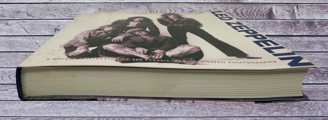  photo book featuring 200 rare and classic images. Great collectible for rock music fans and memorabilia collectors.