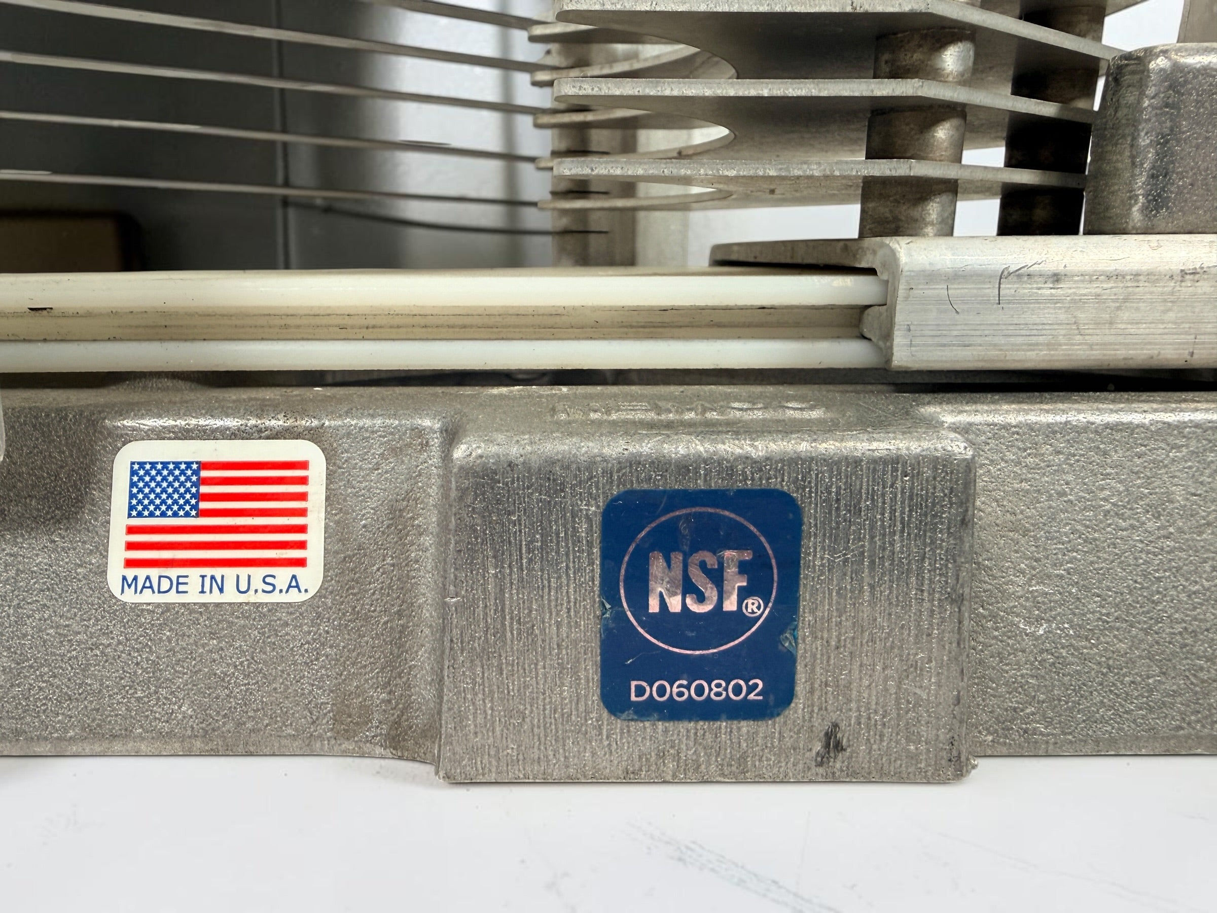 Nemco Easy LettuceKutter 56600-L3 commercial lettuce cutter made in USA. NSF-certified food prep equipment with stainless blades and heavy-duty cast aluminum construction.