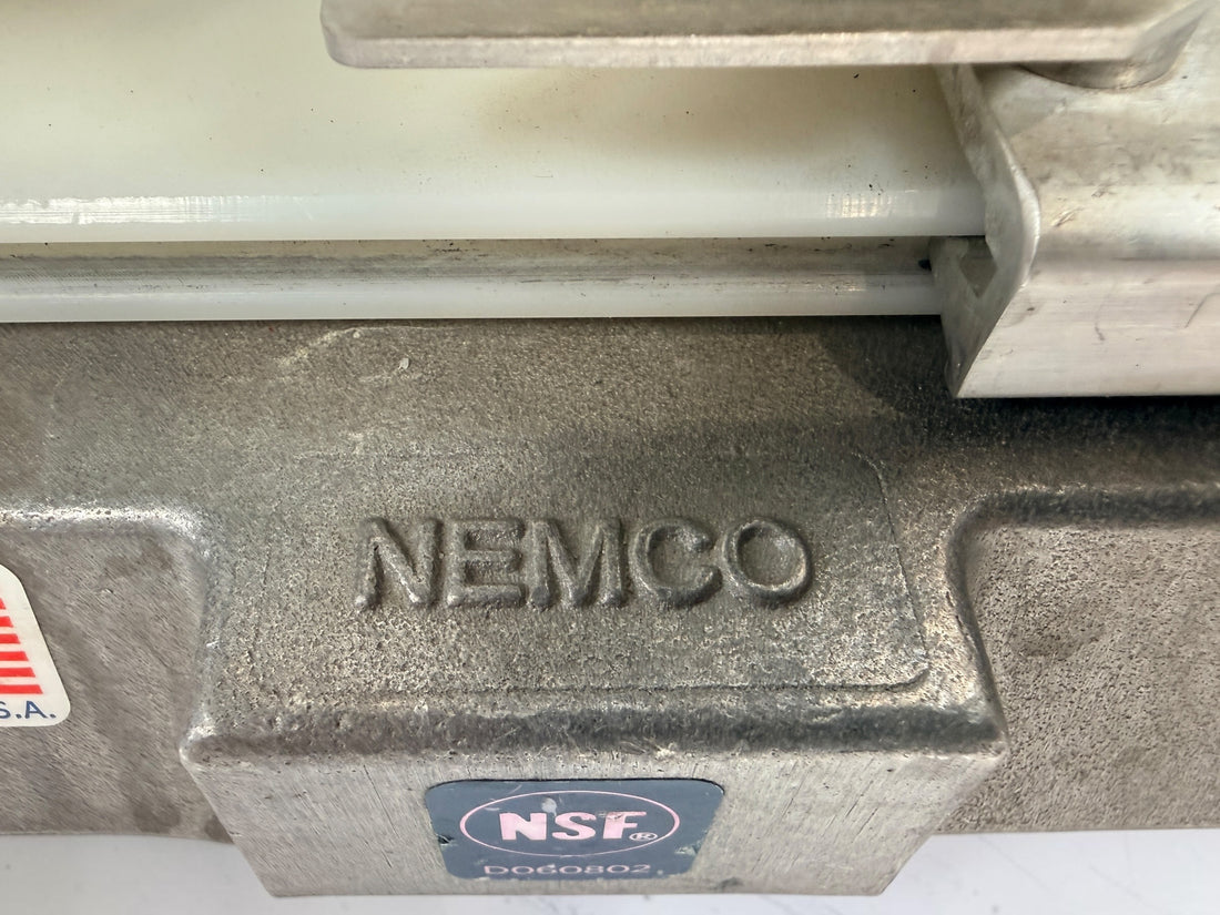 Nemco Easy LettuceKutter 56600-L3 commercial lettuce cutter made in USA. NSF-certified food prep equipment with stainless blades and heavy-duty cast aluminum construction.