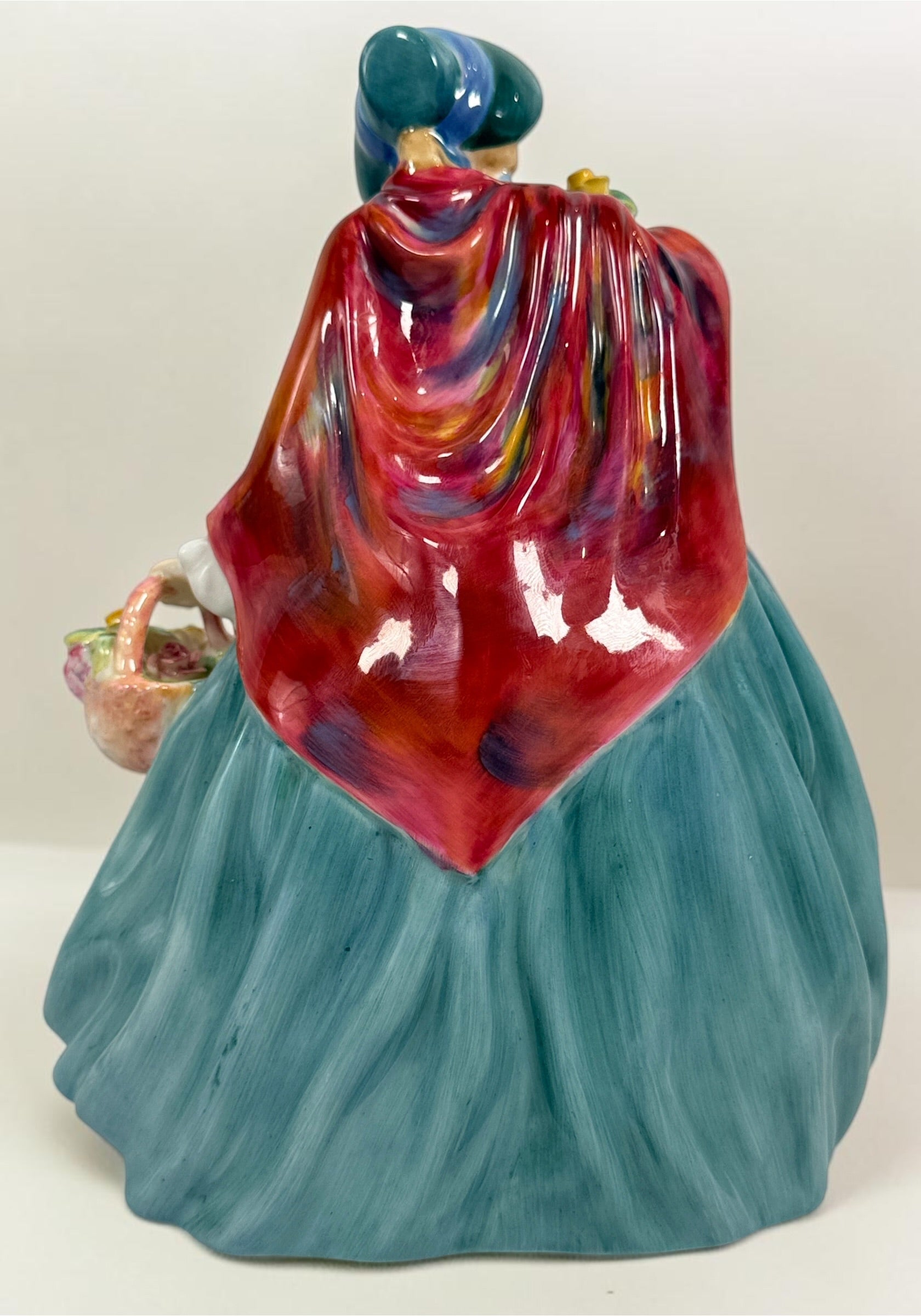 Vintage Royal Doulton Lady Charmian HN1948 bone china figurine by Leslie Harradine. Classic English porcelain collectible in excellent display condition.