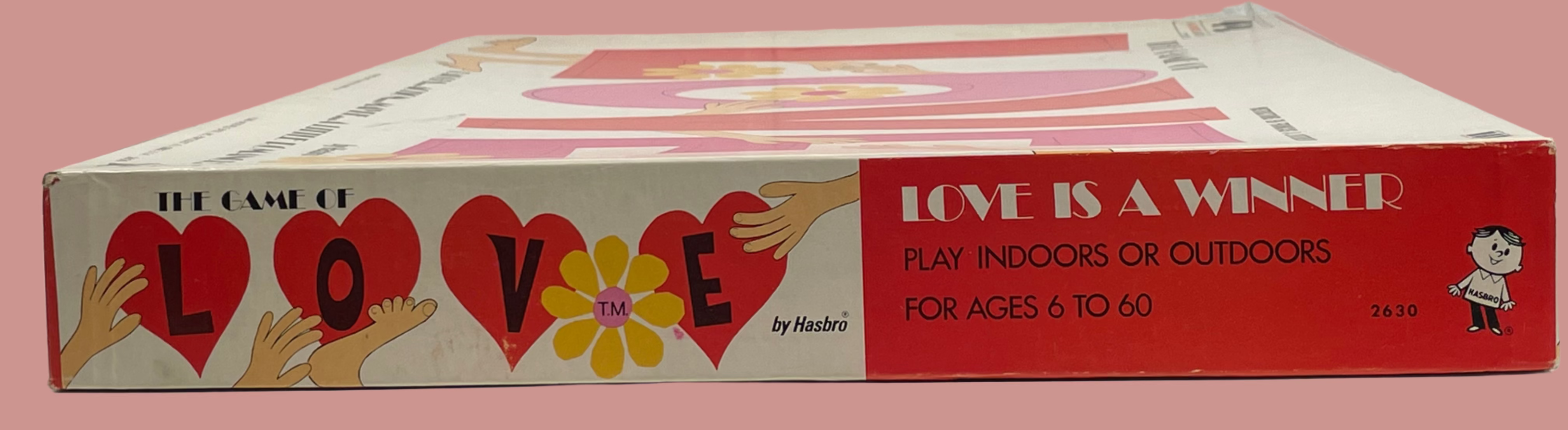 Vintage 1968 Hasbro “The Game of Love” – Twister-Style Romantic Party Game – Complete