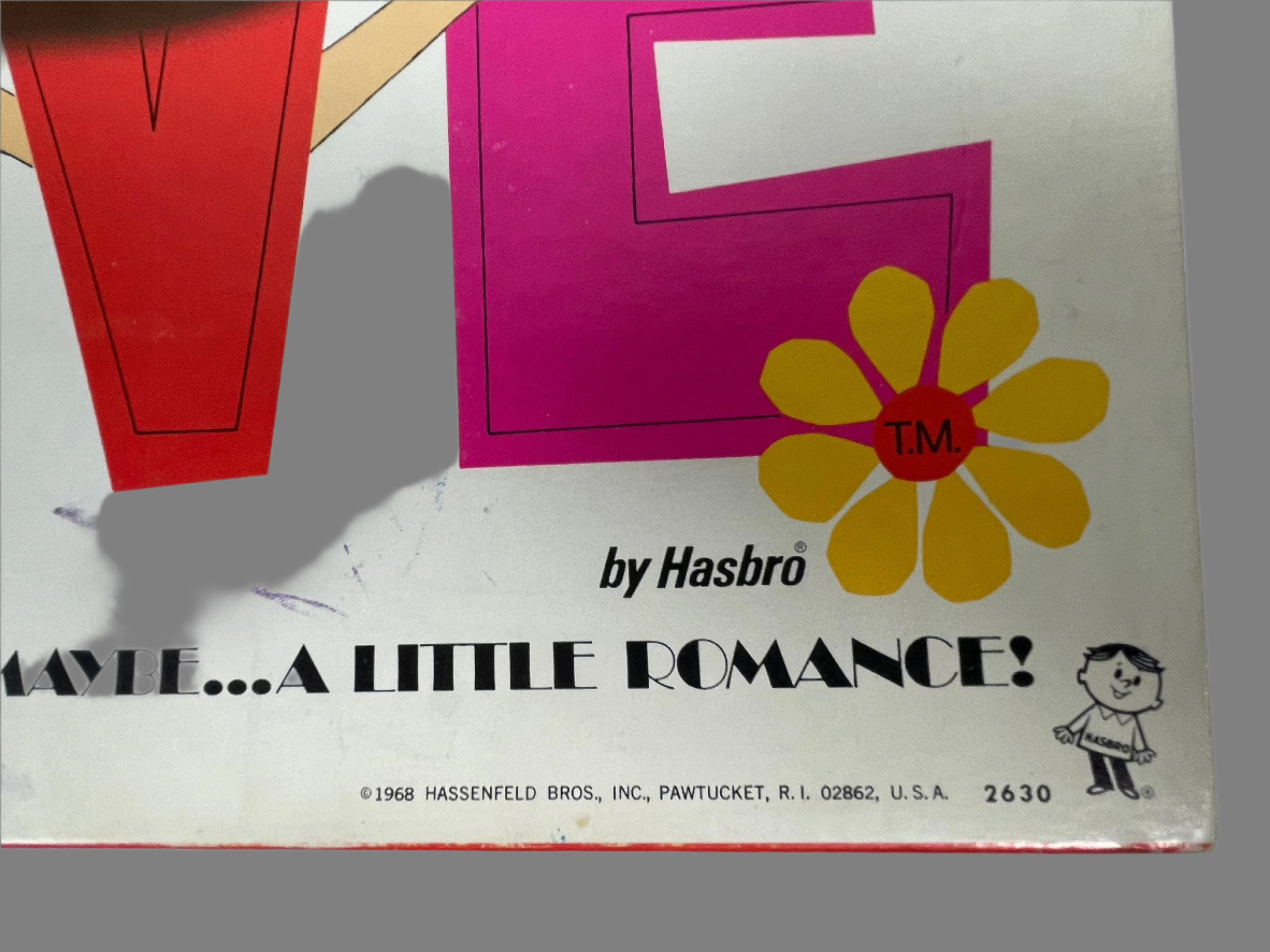 Vintage 1968 Hasbro “The Game of Love” – Twister-Style Romantic Party Game – Complete