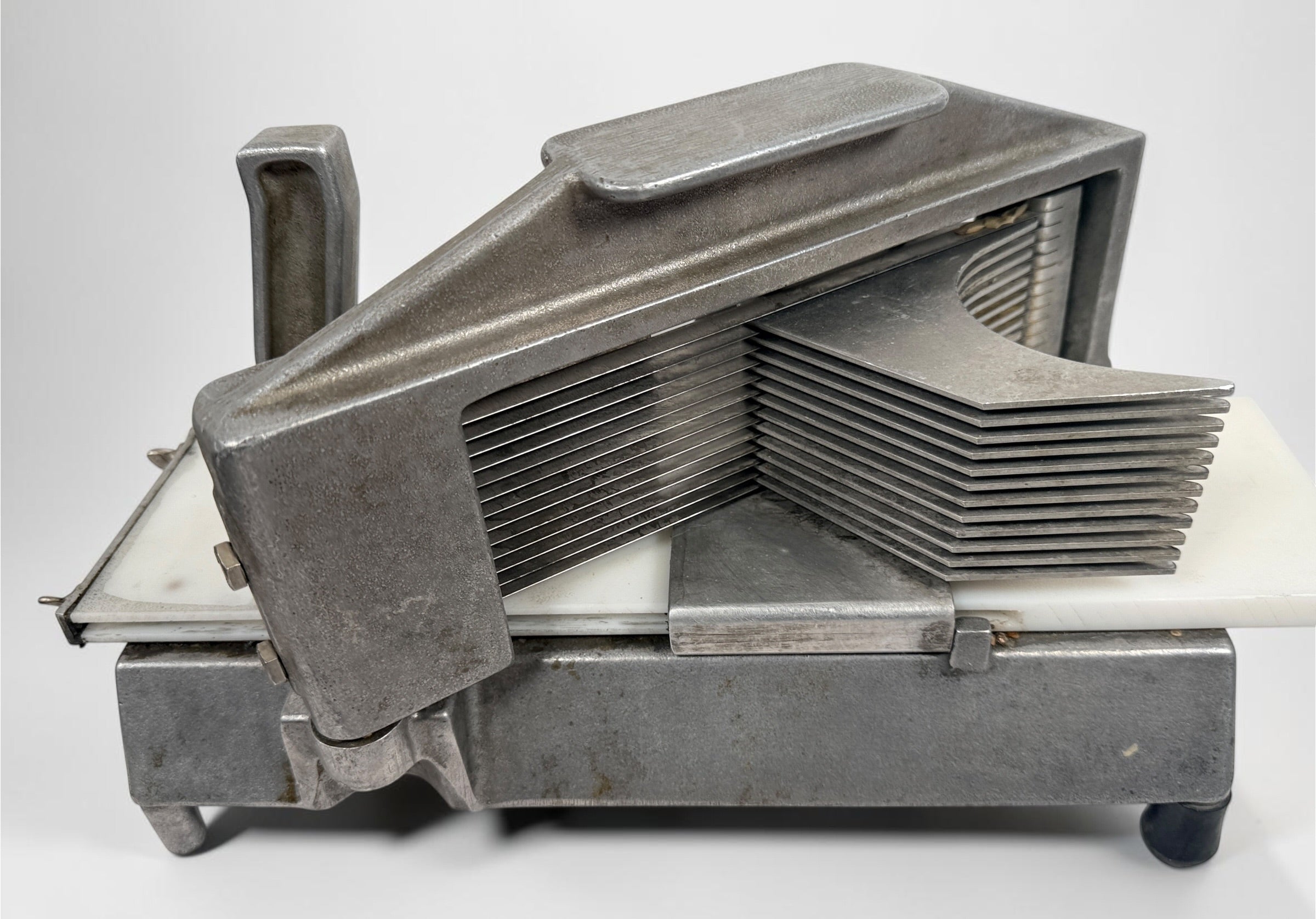 Nemco Easy Tomato Slicer II 55600-1 commercial restaurant slicer. Heavy-duty NSF-certified USA-made food prep equipment with blade assembly