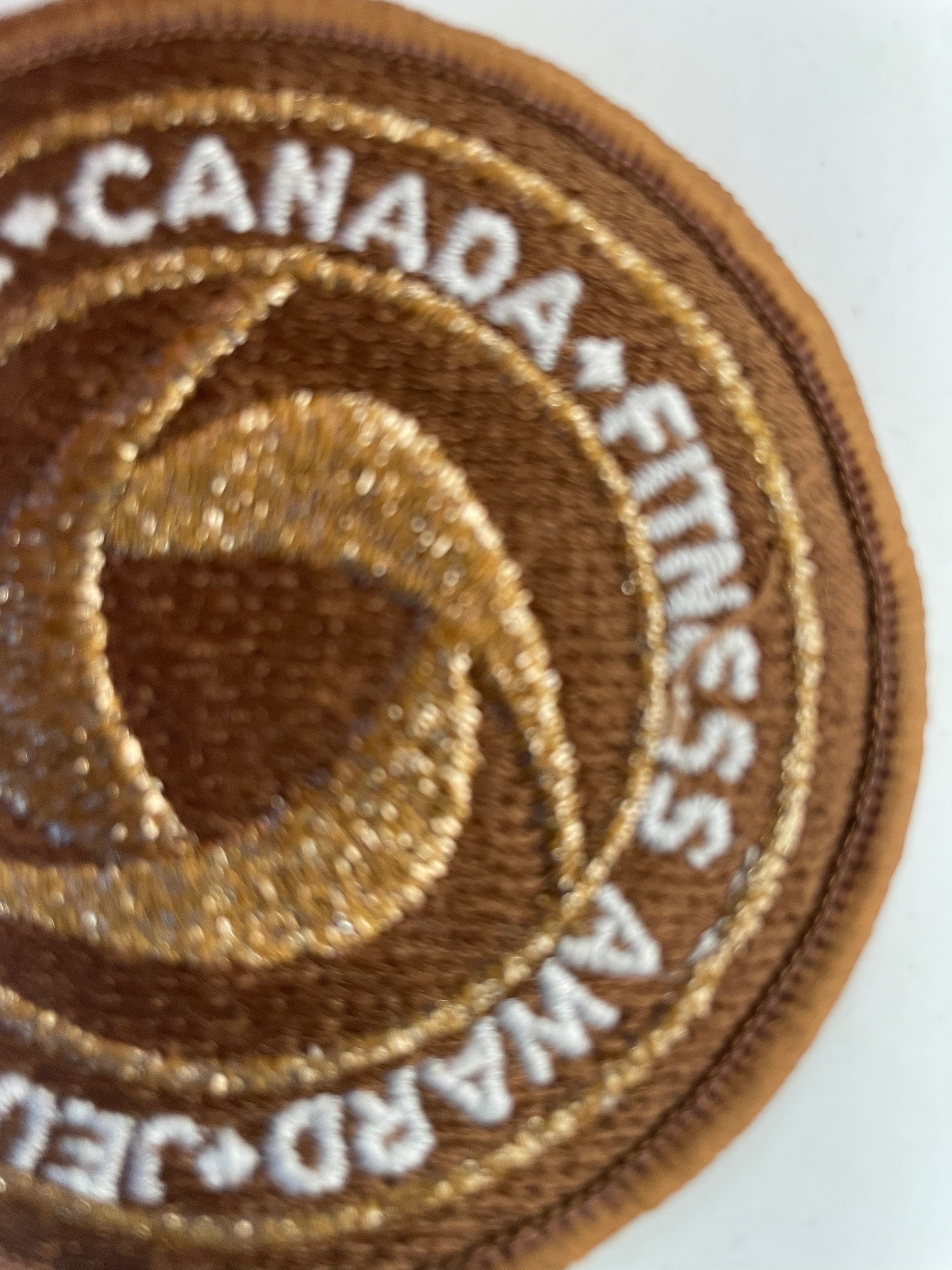 Vintage Canada Fitness Bronze Award Patch – 1970s-80s Government School Program Badge