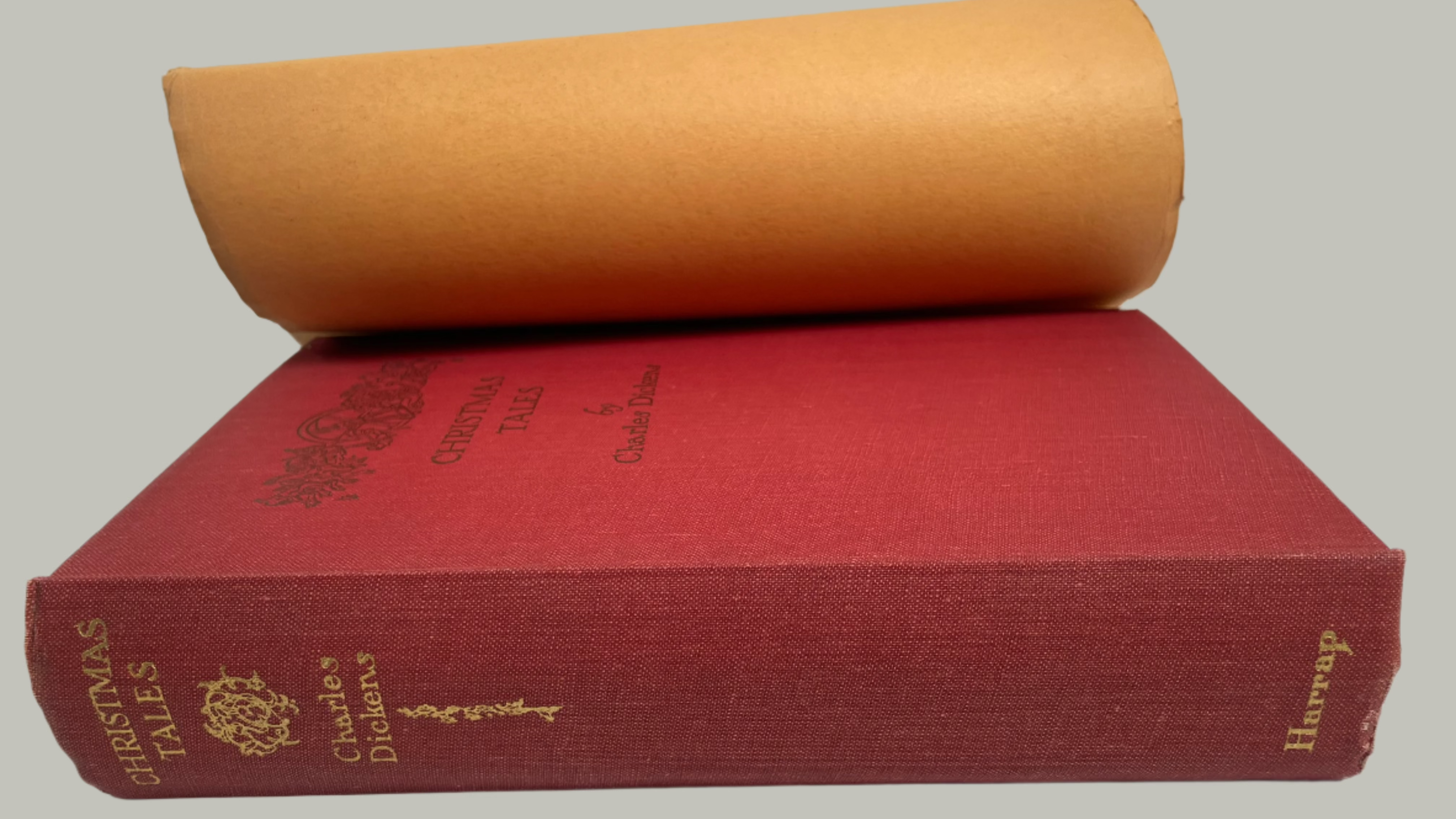 Contes de Noël de Charles Dickens | Illustré par HM Brock | George G. Harrap &amp; Co.