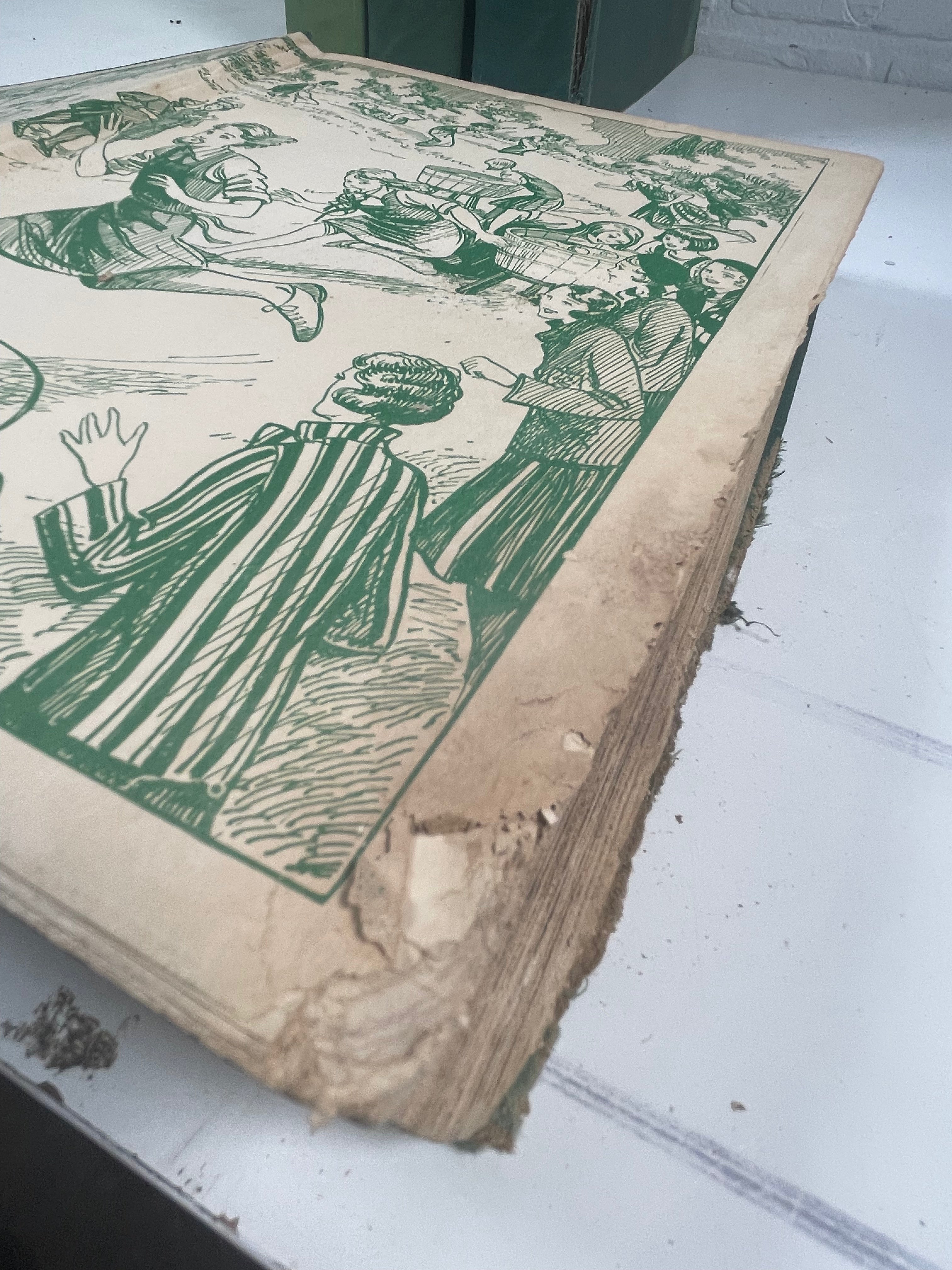 LOT VINTAGE – L'Annuaire de la Fille (Volumes 55–59)🕰️ Annuaires illustrés britanniques des années 1930