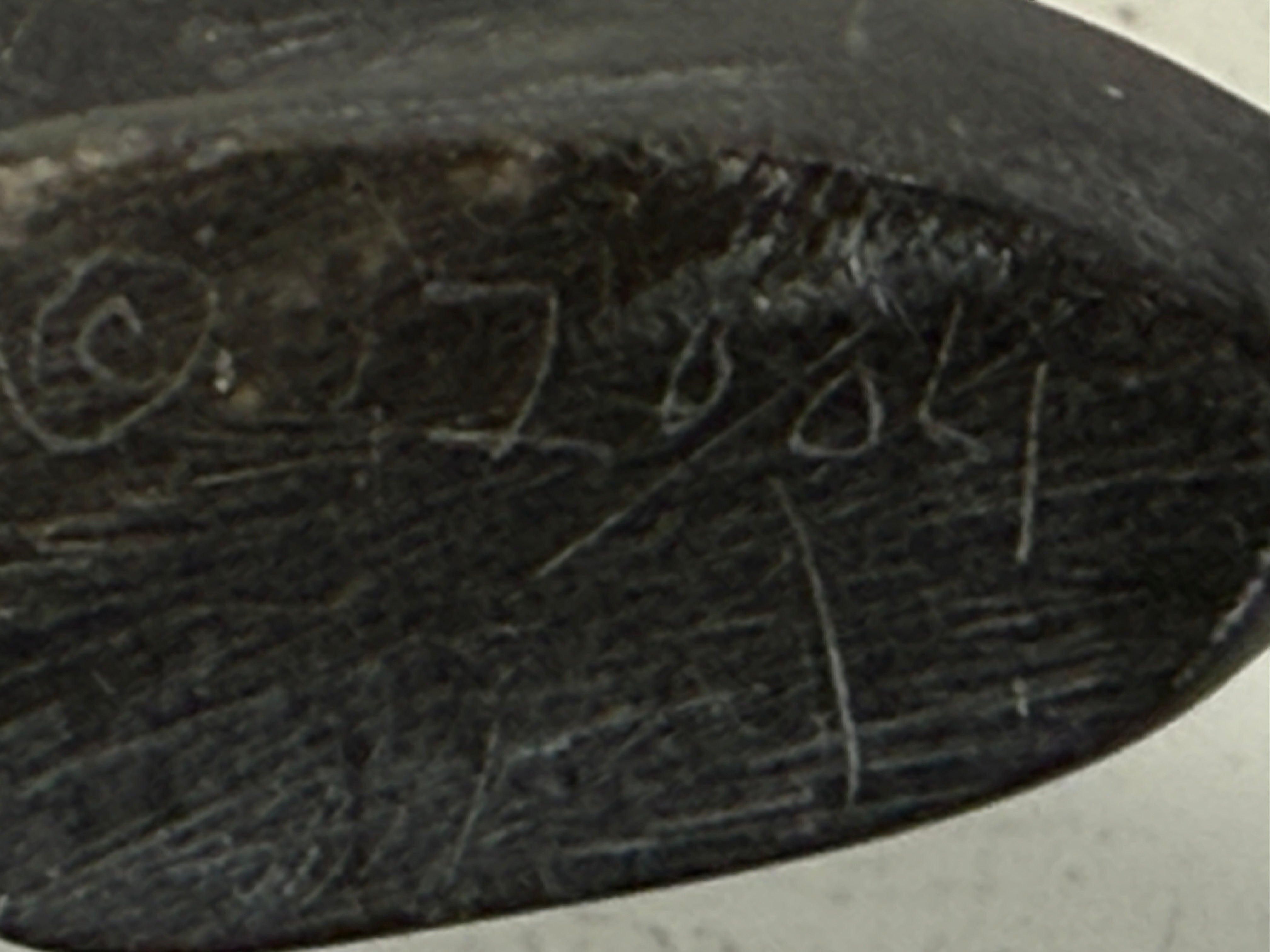 Inuit Soapstone Bear – Joe Ittukalak – Signed & Dated 2004 – 10″ Carving – Nunavik Canada