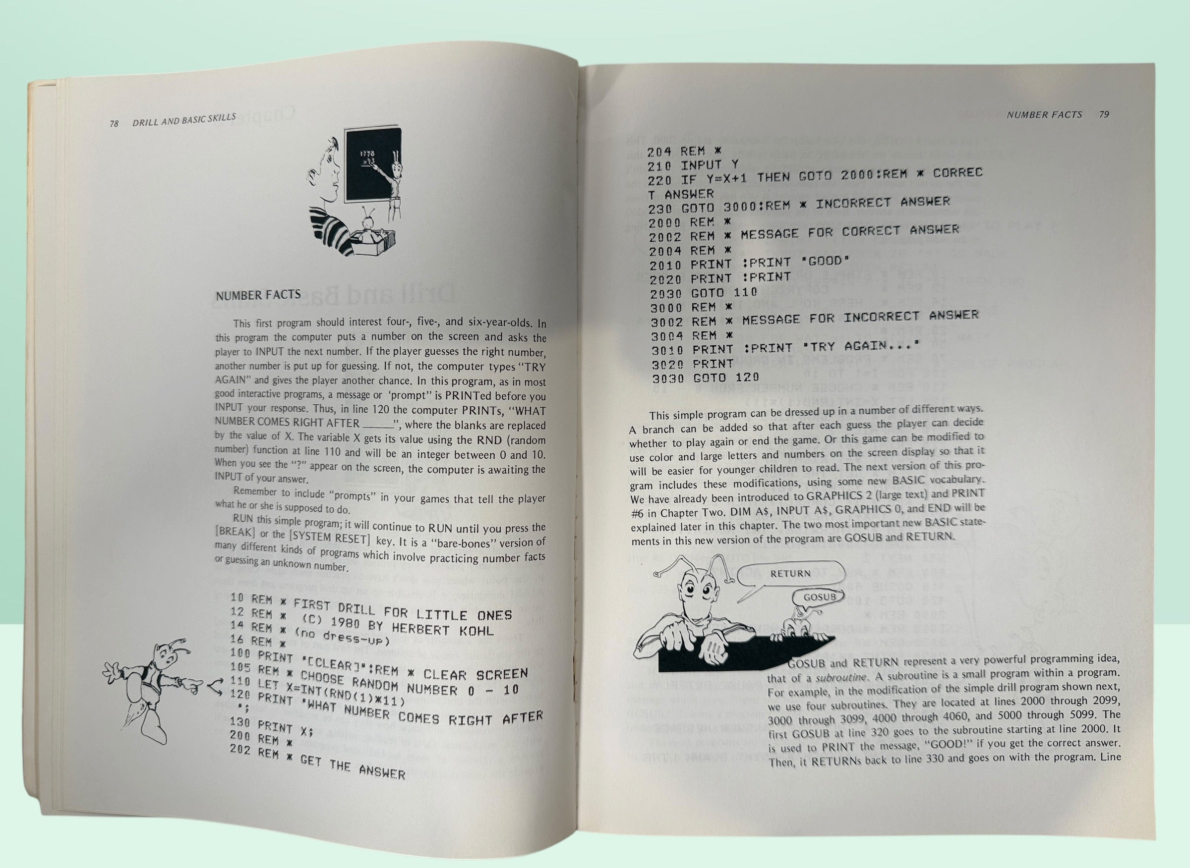 Vintage Atari Games &amp; Recreations programming book for Atari 400 and 800 computers. Classic BASIC coding guide featuring games, graphics, sound and color projects.