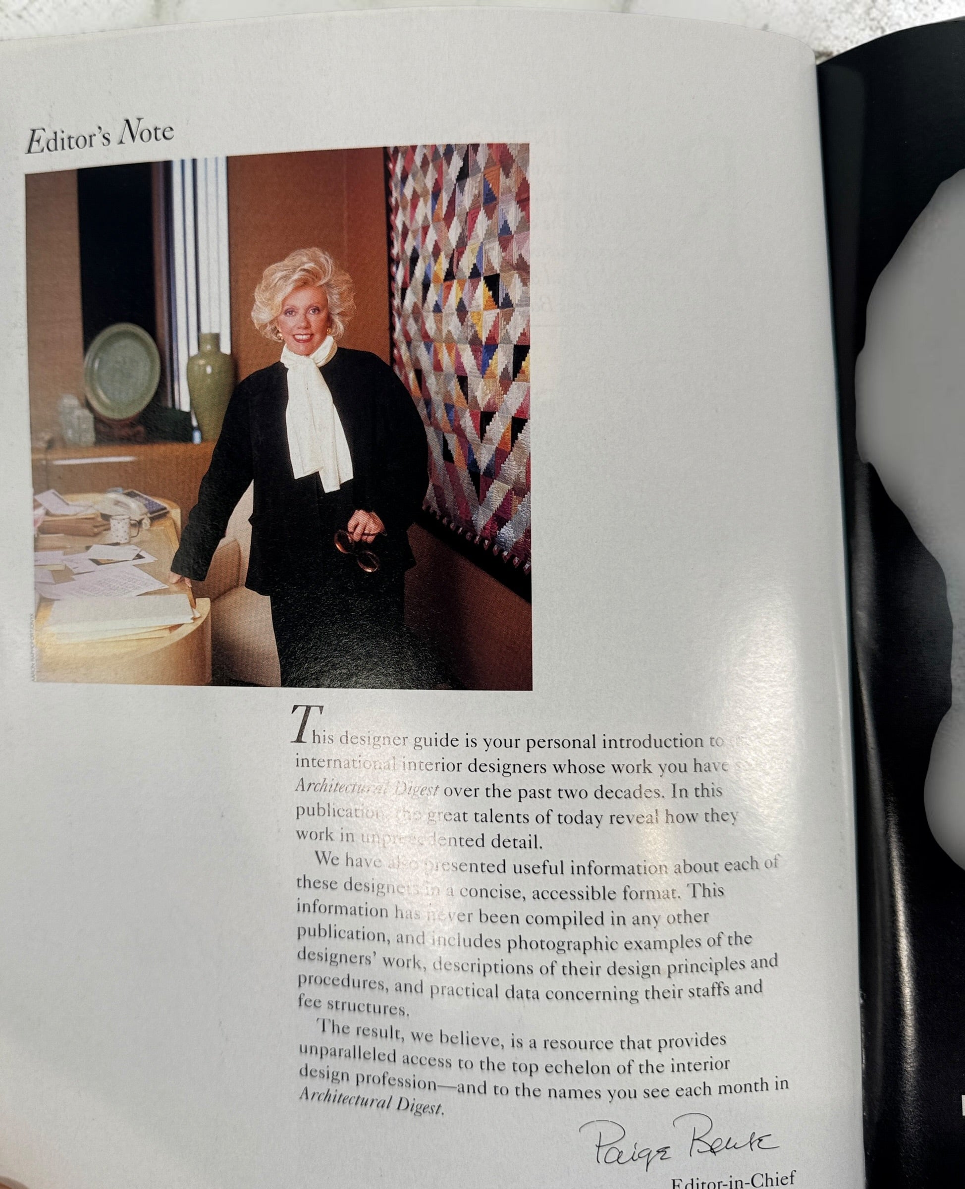 1990 Architectural Digest The AD 100 featuring leading interior designers, luxury homes, antiques, showrooms, and classic design inspiration.