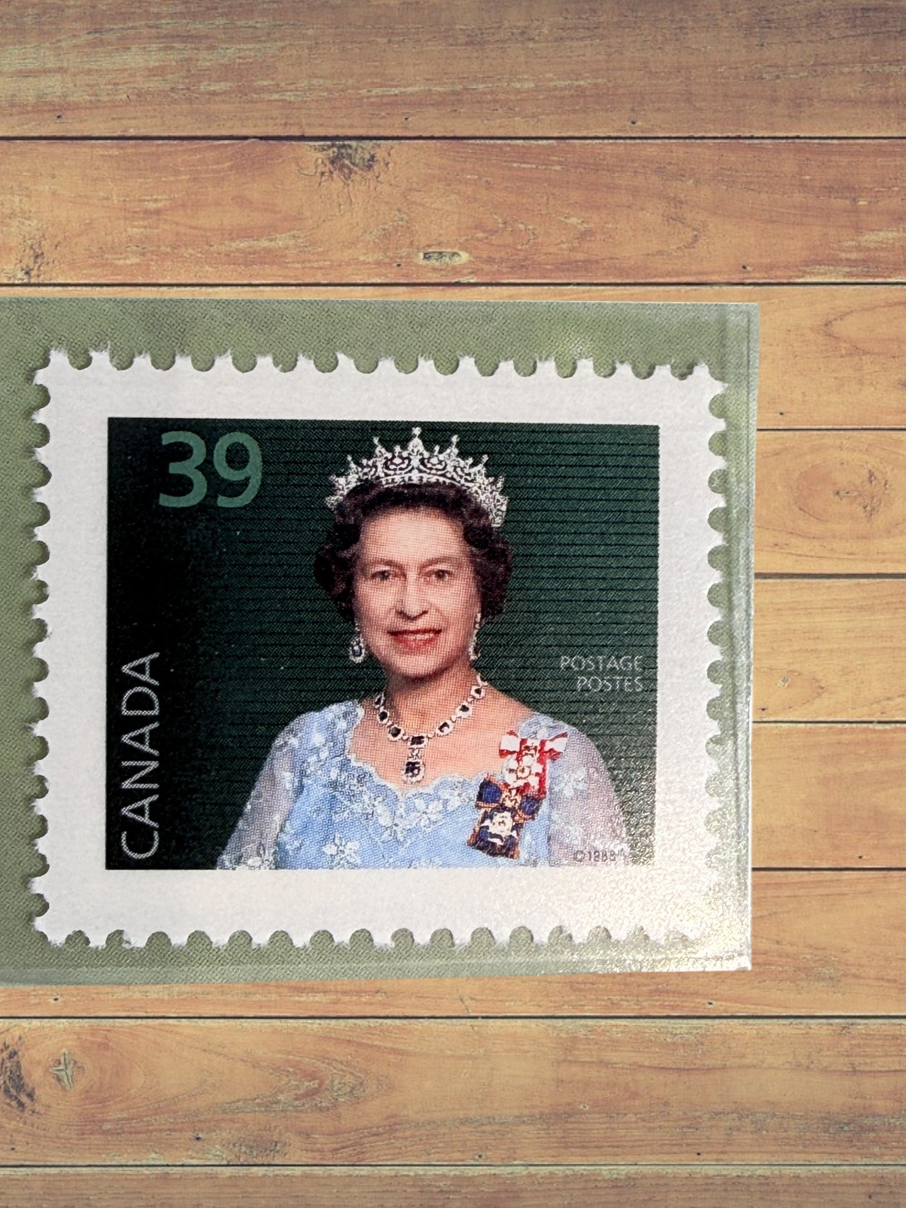 Complete Canada Post 1990 Souvenir Collection album featuring original Canadian stamps, bilingual content, historical notes, and philatelic reference material.