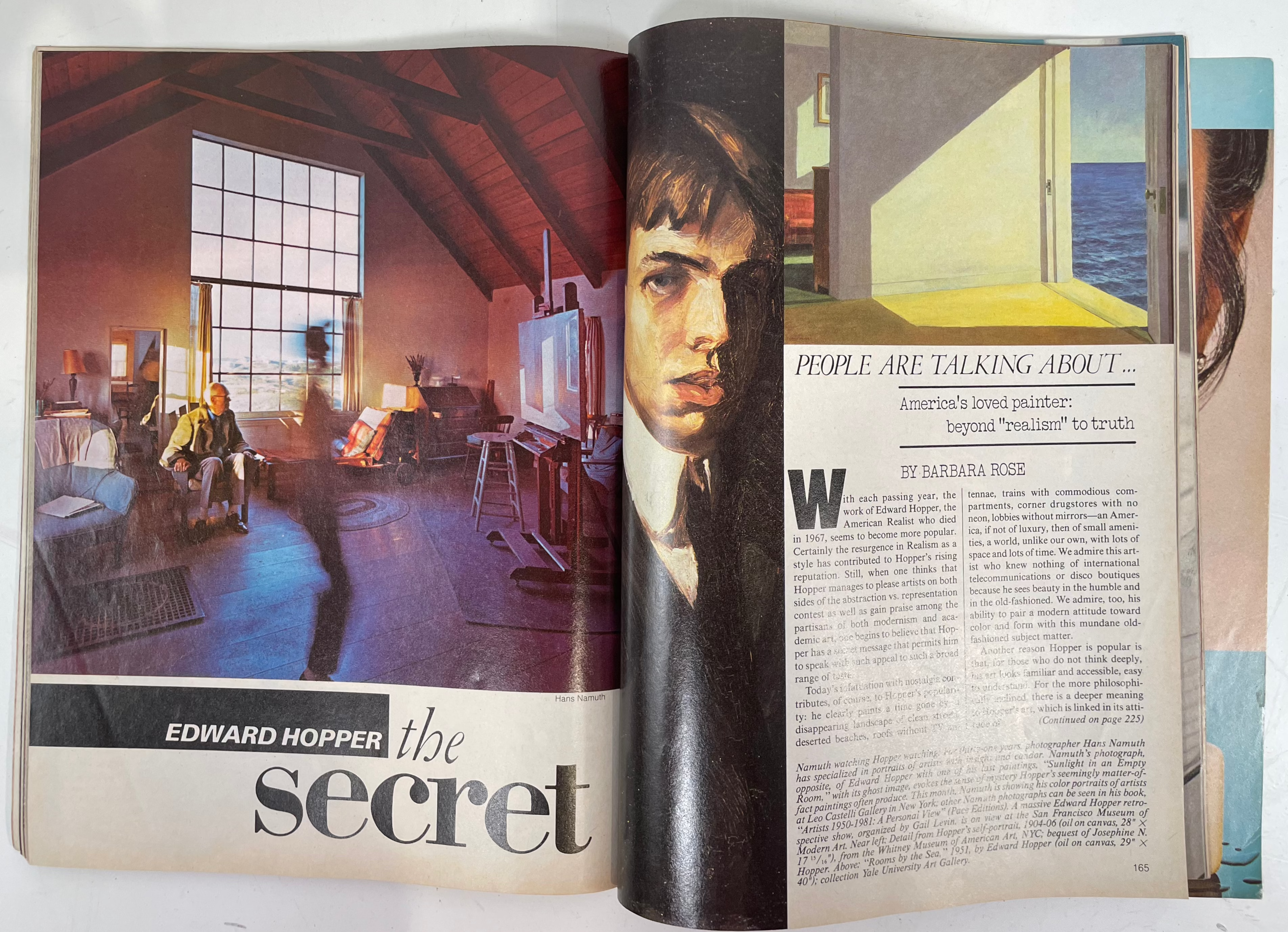 Vogue January 1982 Rosemary McGrotha, Fashion Cities & Edward Hopper Feature