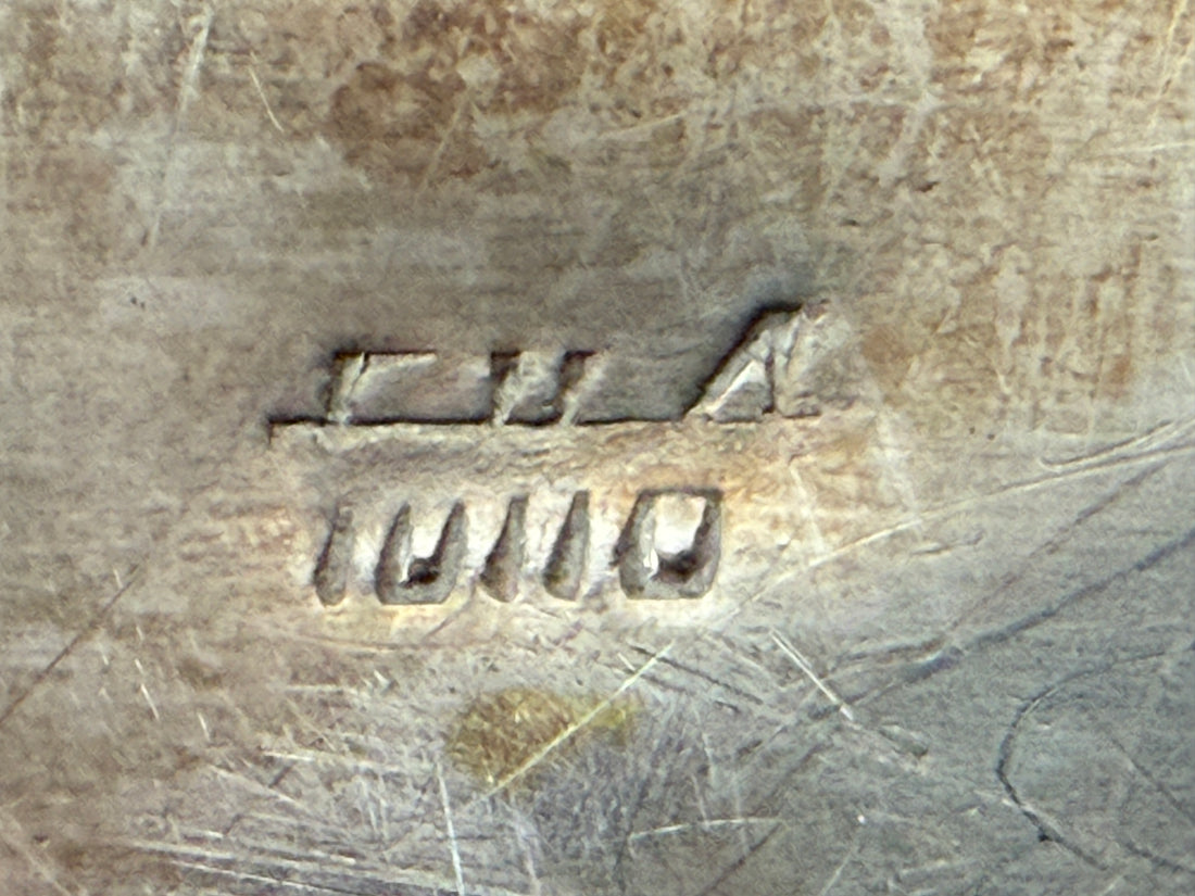 Mid-Century Israeli Silver-Plate Bread Basket with Dome Lid