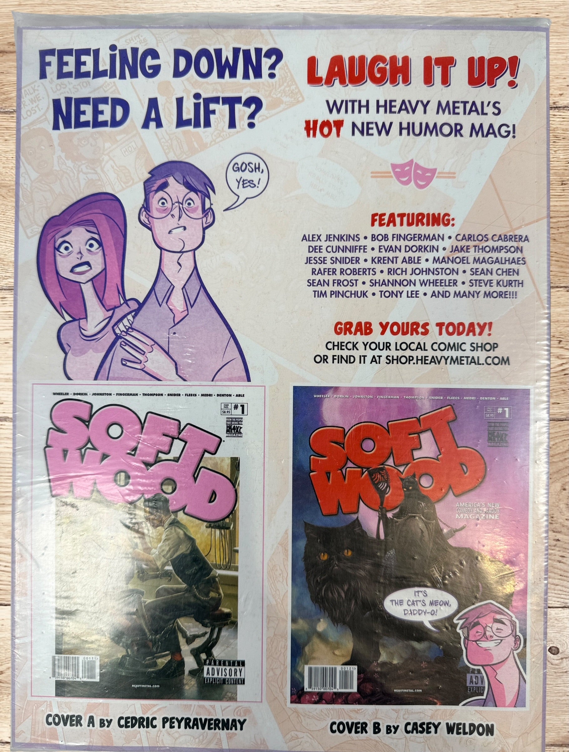 Heavy Metal Magazine #296 February 2013 Street Art Special issue featuring comics, fantasy art, illustration and contributions from notable creators.