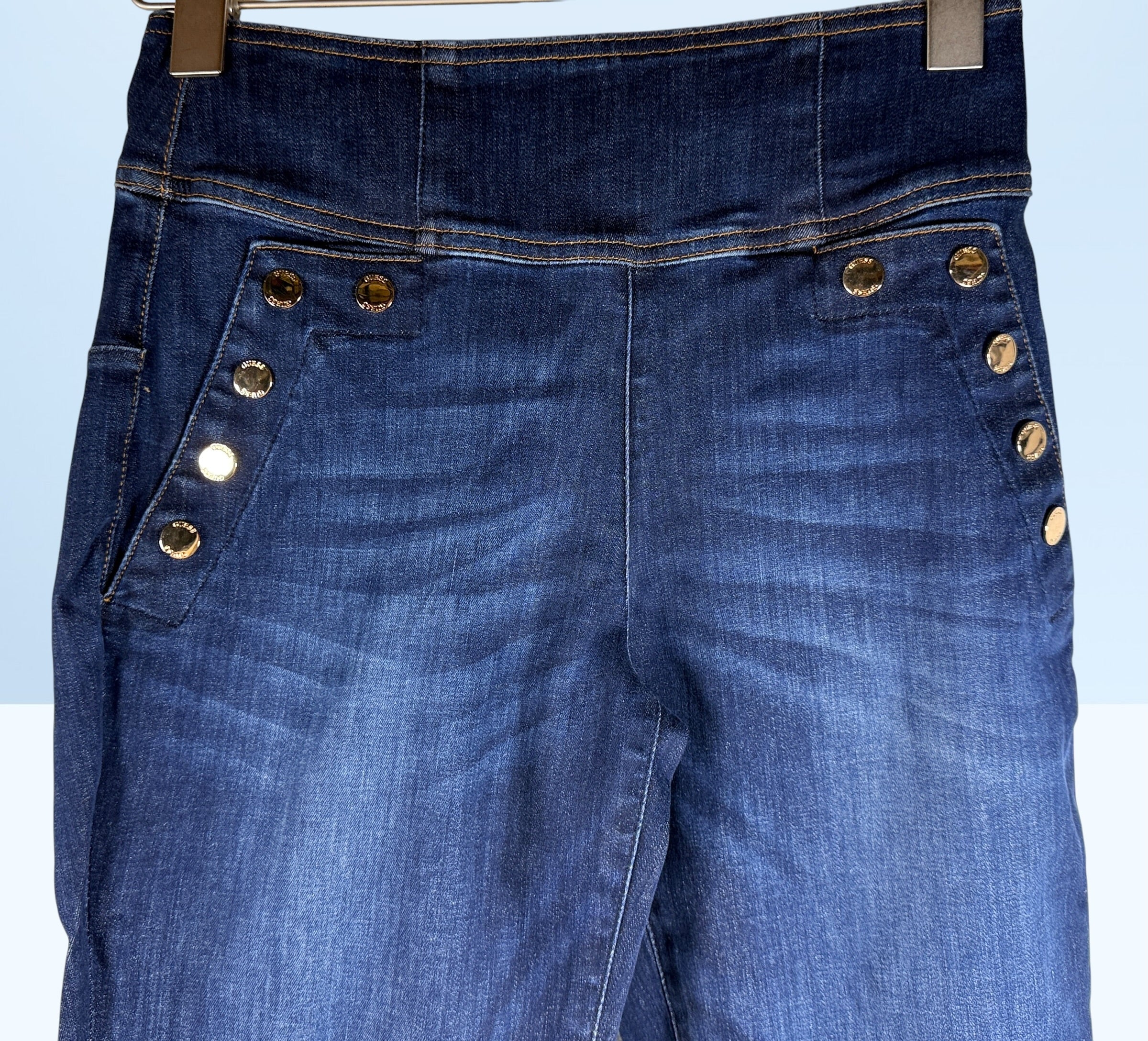 Jeans skinny taille haute GUESS Curve X Neuf avec étiquette 29x30