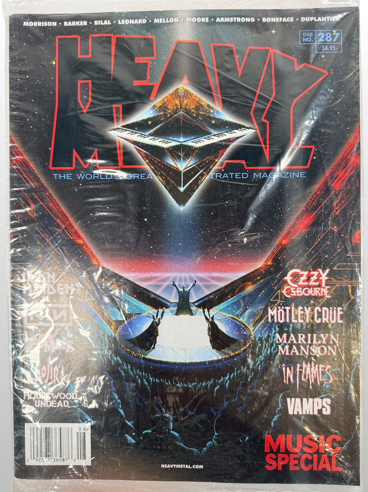 Heavy Metal Magazine #287 Music Special featuring Ozzy Osbourne, Marilyn Manson, Iron Maiden, Nine Inch Nails and Ozzfest Meets Knotfest coverage.