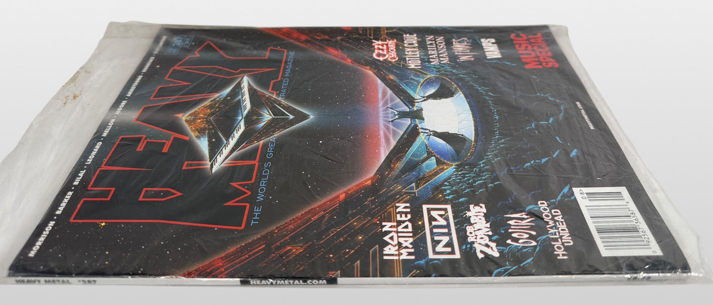 Heavy Metal Magazine #287 Music Special featuring Ozzy Osbourne, Marilyn Manson, Iron Maiden, Nine Inch Nails and Ozzfest Meets Knotfest coverage.
