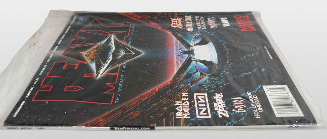 Heavy Metal Magazine #287 Music Special featuring Ozzy Osbourne, Marilyn Manson, Iron Maiden, Nine Inch Nails and Ozzfest Meets Knotfest coverage.