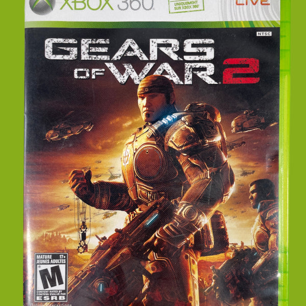 gear of war 2 xbox Gears of War 2 (Xbox 360, Complete, Epic Games, 2008) – Éco-Dépôt Montréal
