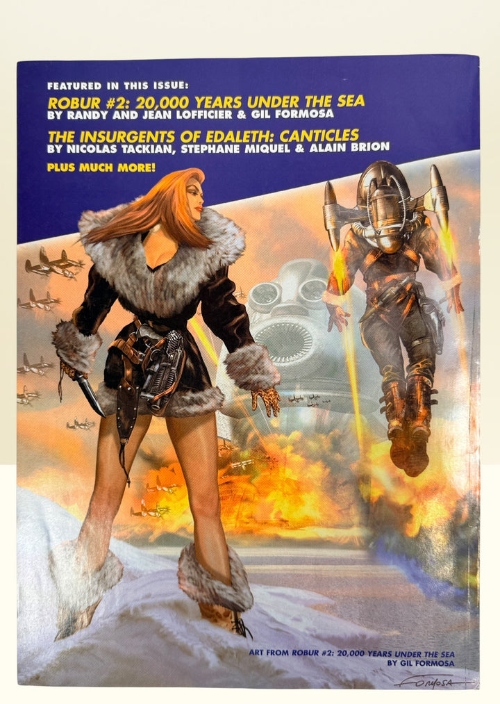 Heavy Metal Digitized Special Fall 2005 featuring Luis Royo cover art, Gil Formosa’s Robur #2 story, and classic sci-fi fantasy comic content.