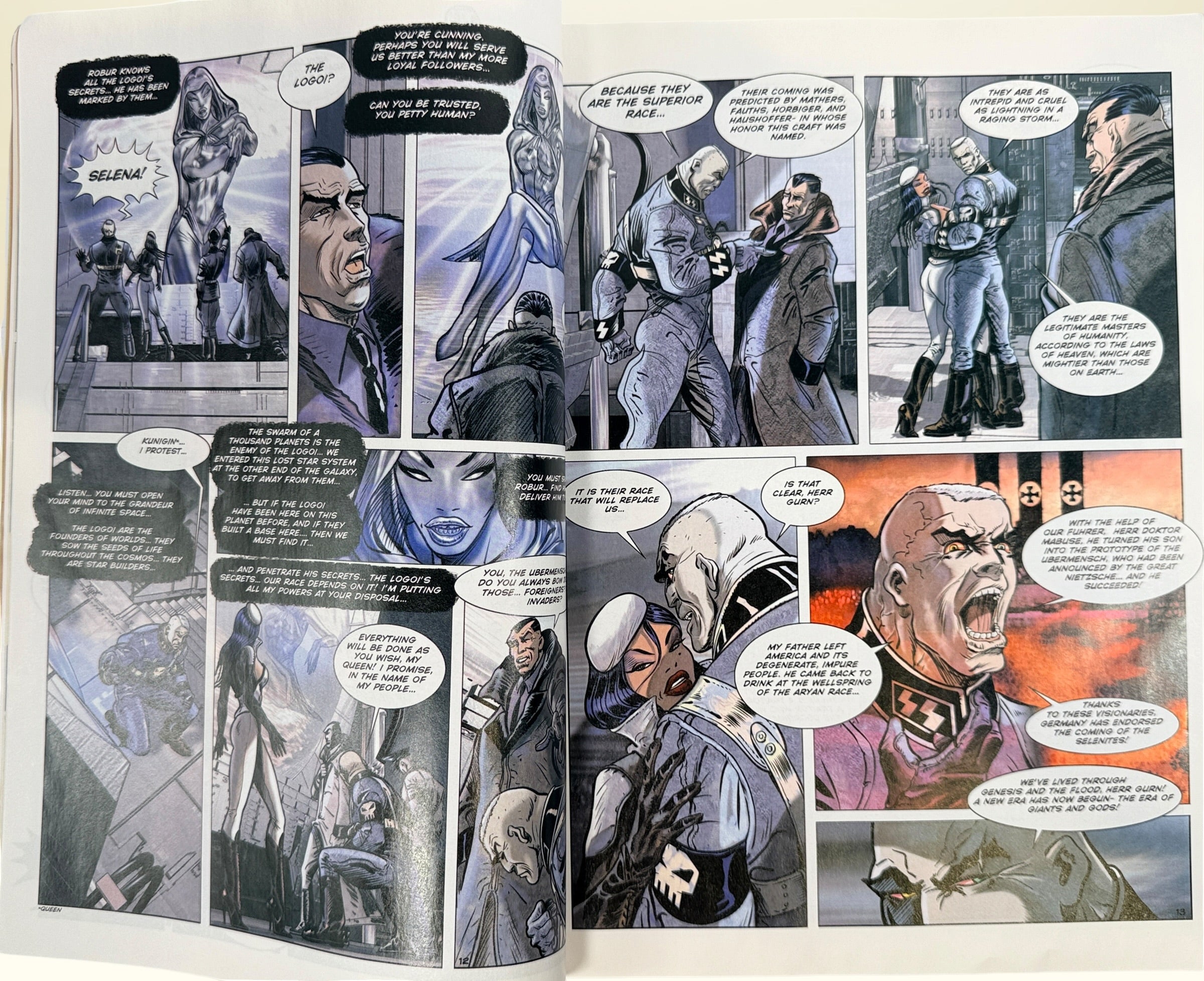 Heavy Metal Digitized Special Fall 2005 featuring Luis Royo cover art, Gil Formosa’s Robur #2 story, and classic sci-fi fantasy comic content.