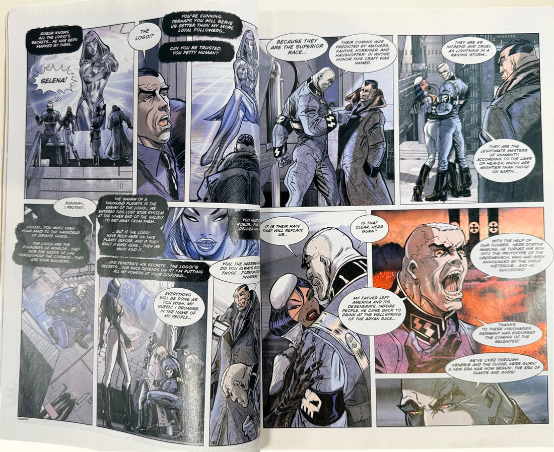 Heavy Metal Digitized Special Fall 2005 featuring Luis Royo cover art, Gil Formosa’s Robur #2 story, and classic sci-fi fantasy comic content.
