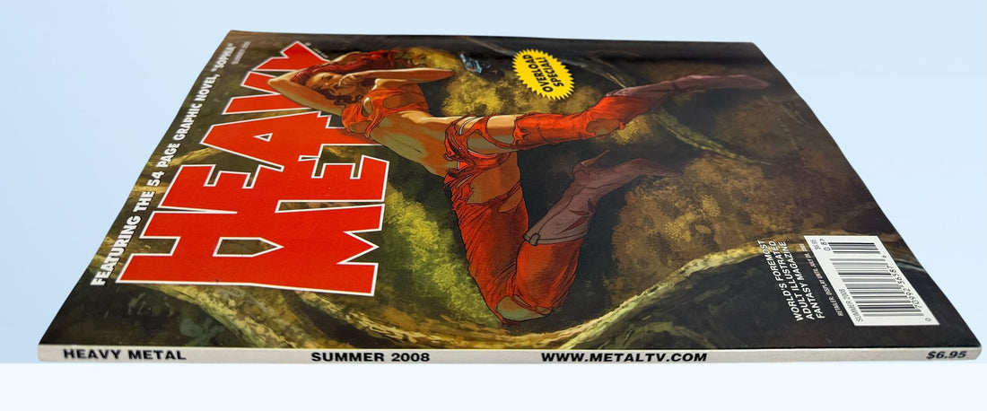 Heavy Metal Magazine Summer 2008 featuring the complete Sophia graphic novel and The Sentries. Collectible fantasy and sci-fi comic magazine issue.