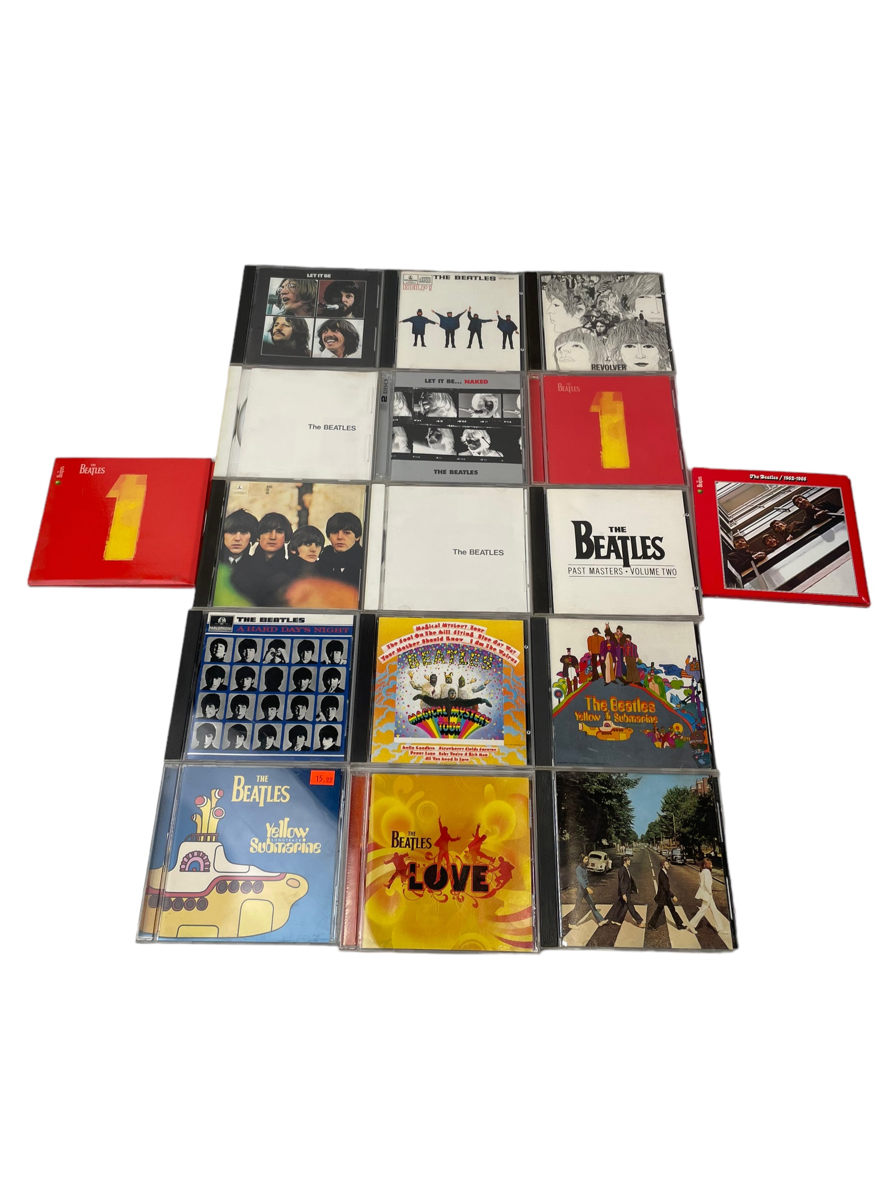 Lot de 24 CD des Beatles