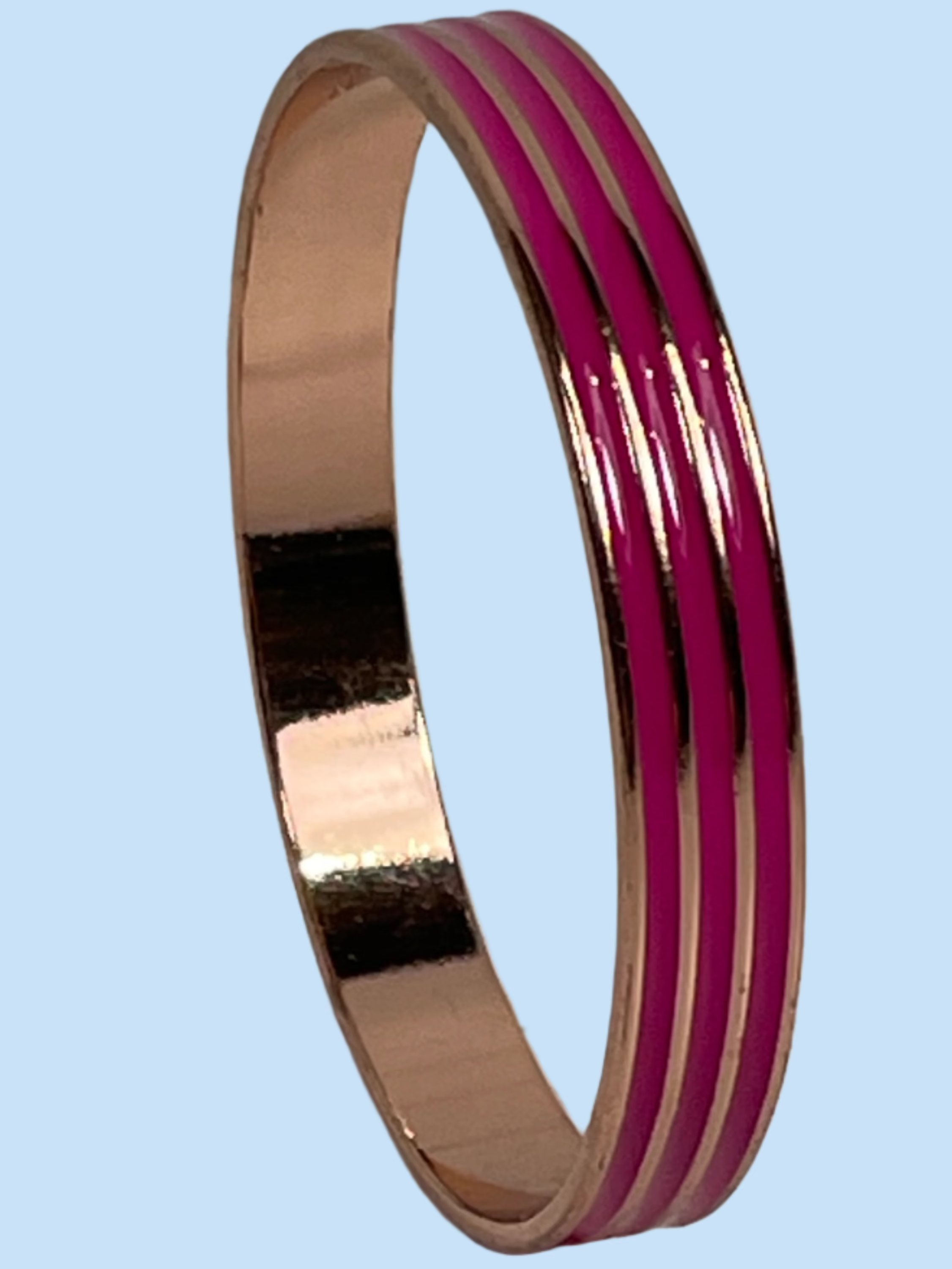 Bracelet en émail Oscar de la Renta – Bracelet de créateur signé