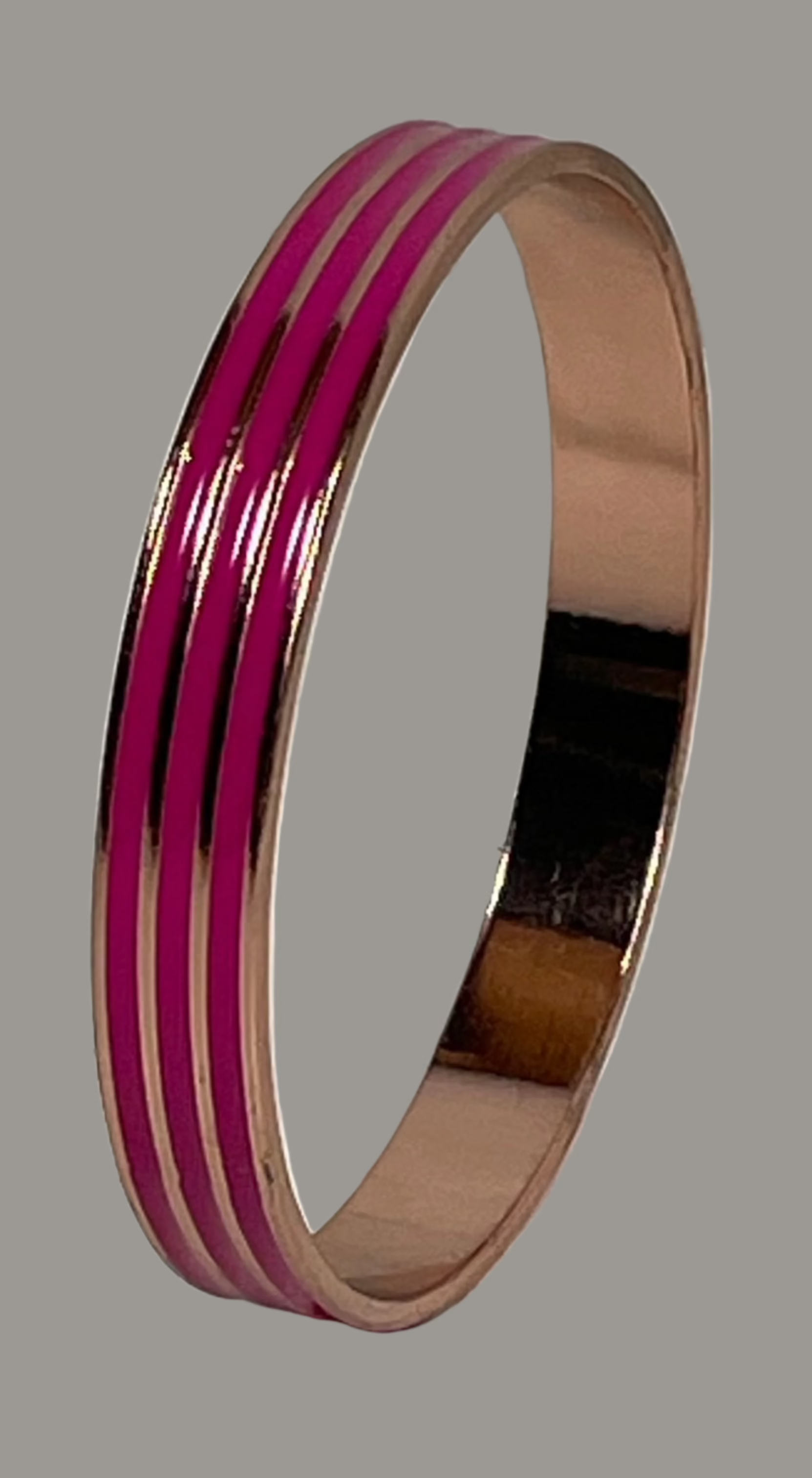 Bracelet en émail Oscar de la Renta – Bracelet de créateur signé