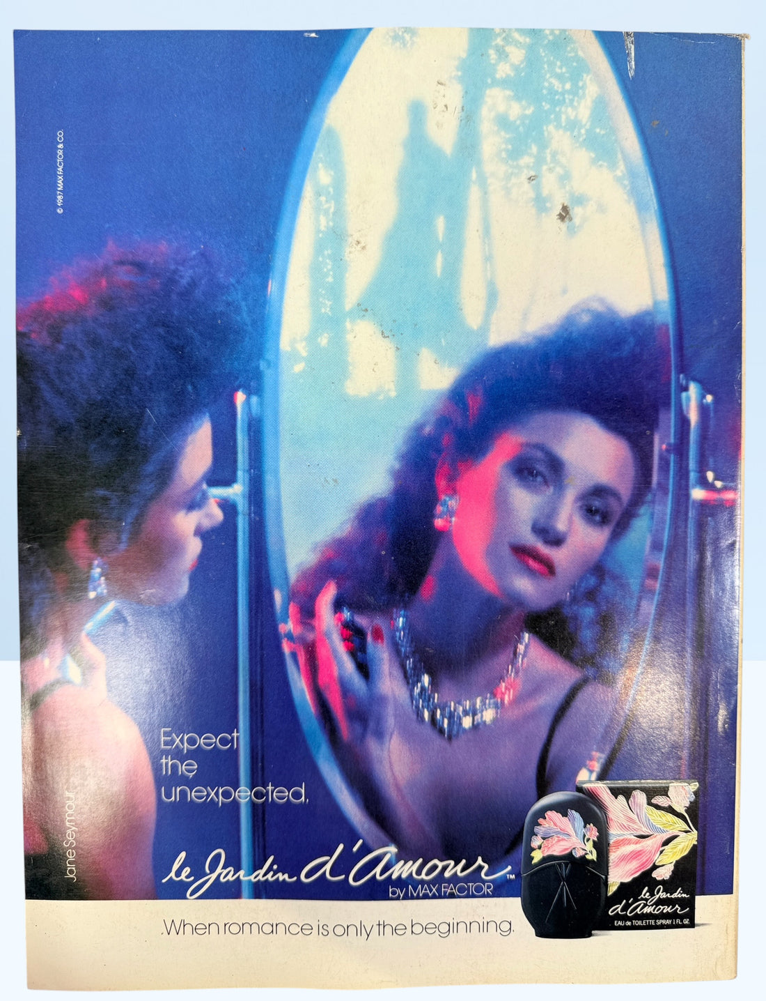 Vintage Vogue May 1987 featuring Tatjana Patitz and Christy Turlington. Original 1980s fashion magazine packed with editorials, photography, and luxury ads.