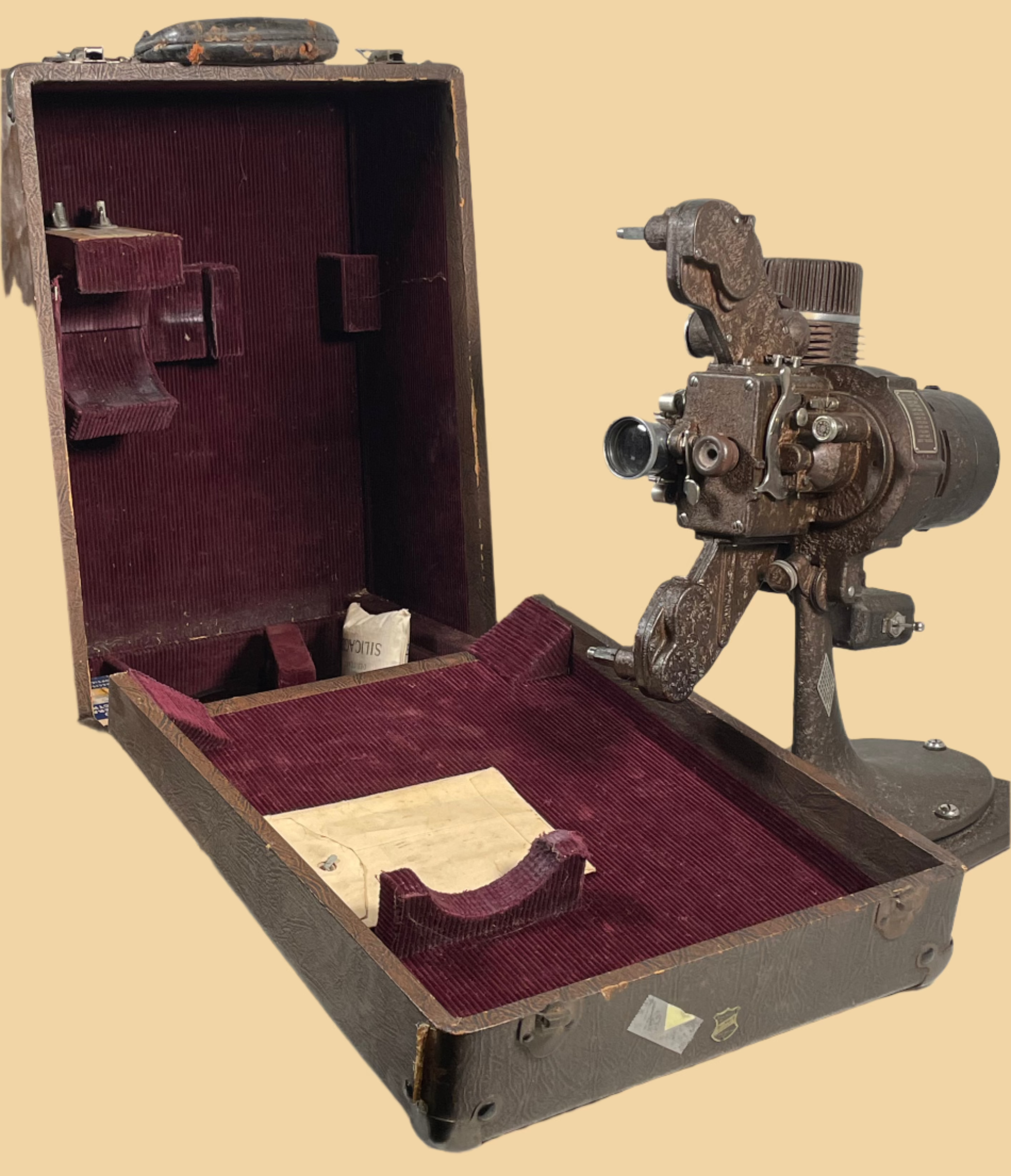 1930s Bell & Howell Filmo Model U 16mm Movie Projector