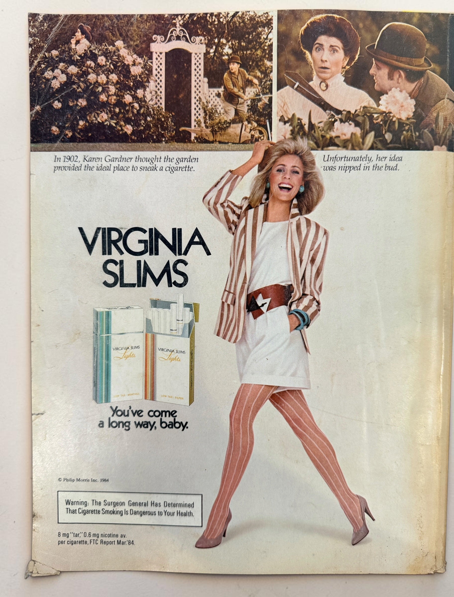 Vintage Vogue Magazine October 1984 featuring Brooke Shields on the cover. Special Beauty Issue with couture fashion, luxury advertising, and iconic 1980s style.