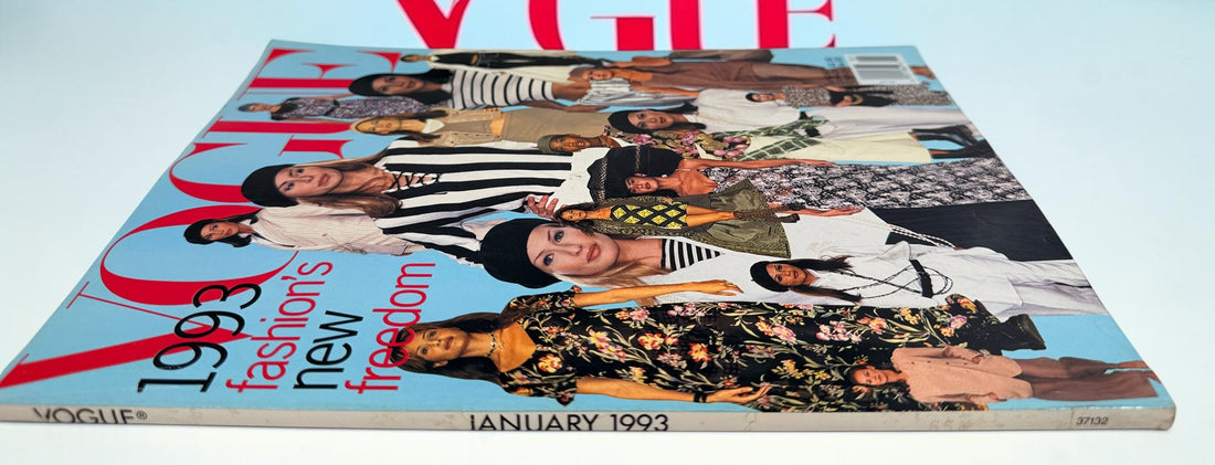 Magazine Vogue Janvier 1993, Numéro Rare et Recherché