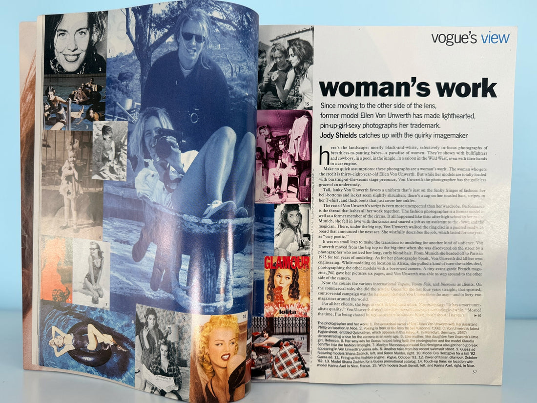 Magazine Vogue Janvier 1993, Numéro Rare et Recherché