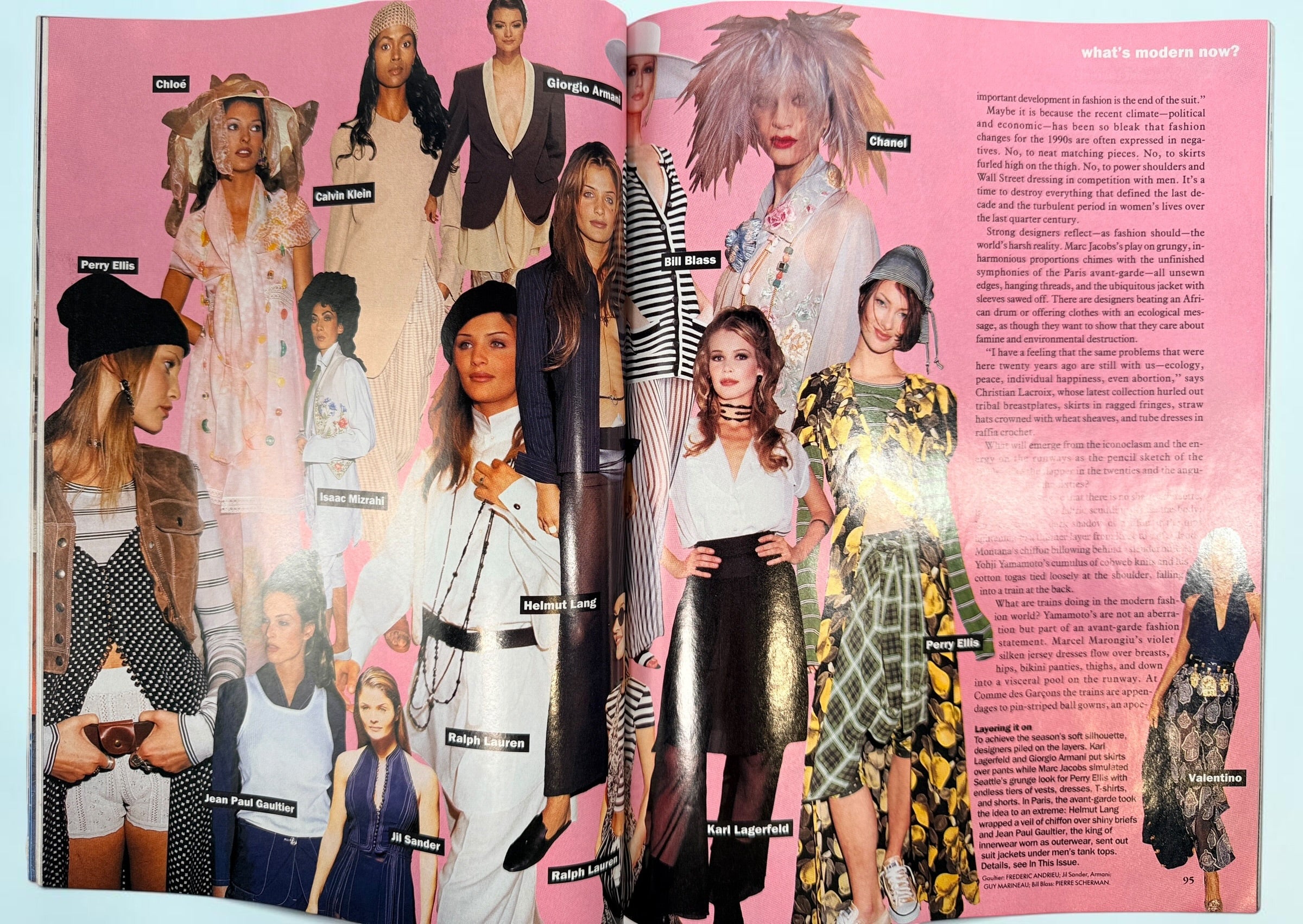 Magazine Vogue Janvier 1993, Numéro Rare et Recherché