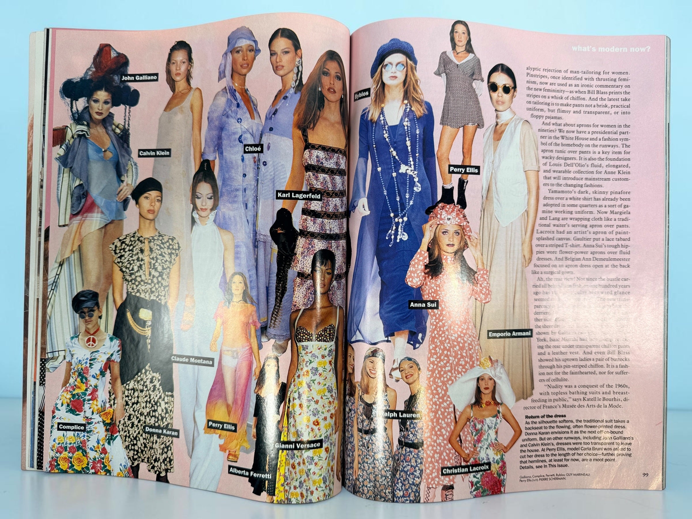 Magazine Vogue Janvier 1993, Numéro Rare et Recherché